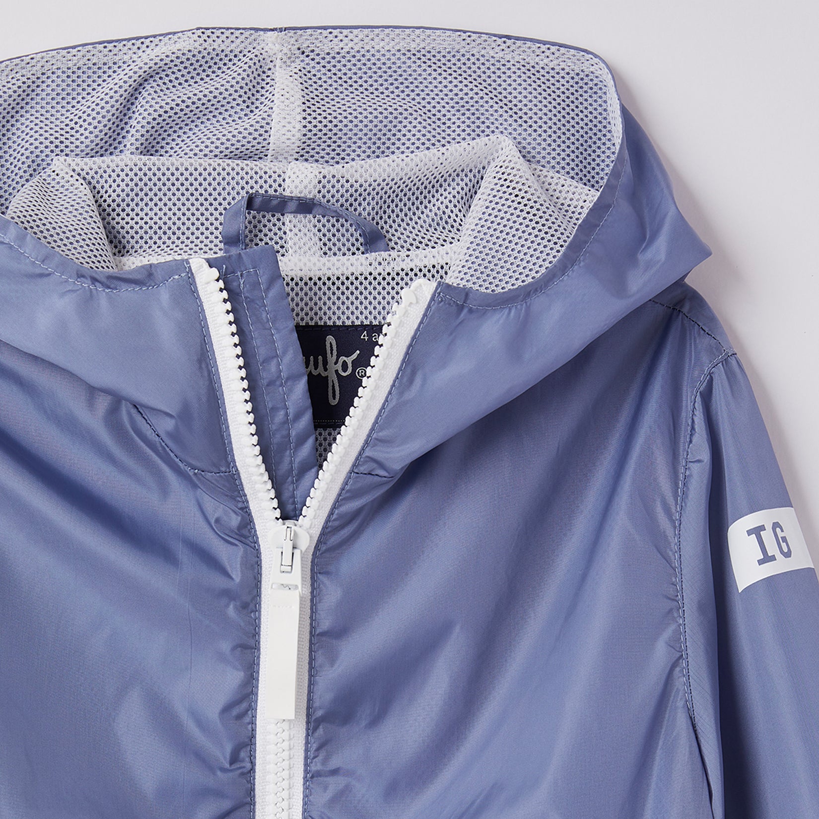 Girls Rain Blue Jacket