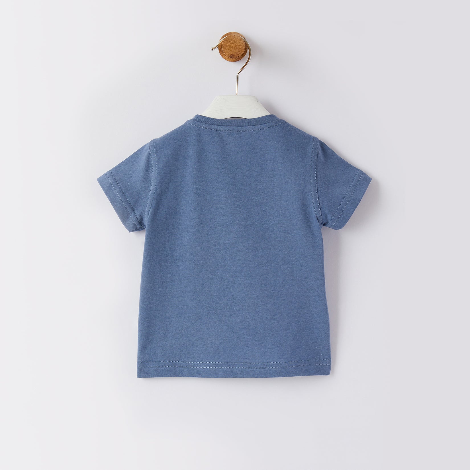 Boys Rain Blue Print T-Shirt