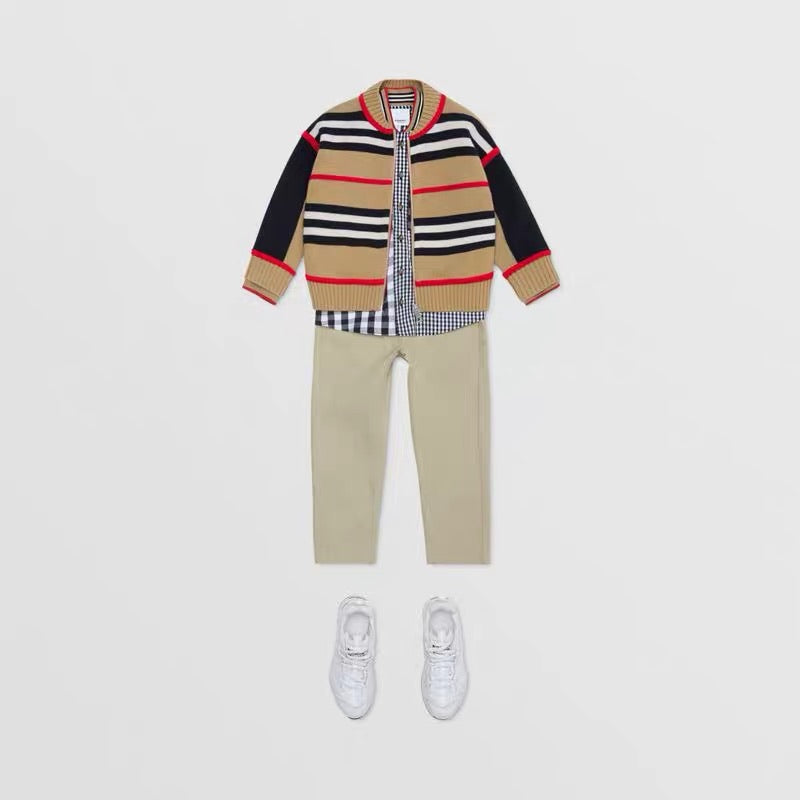 Boys Archive Beige Knitwear