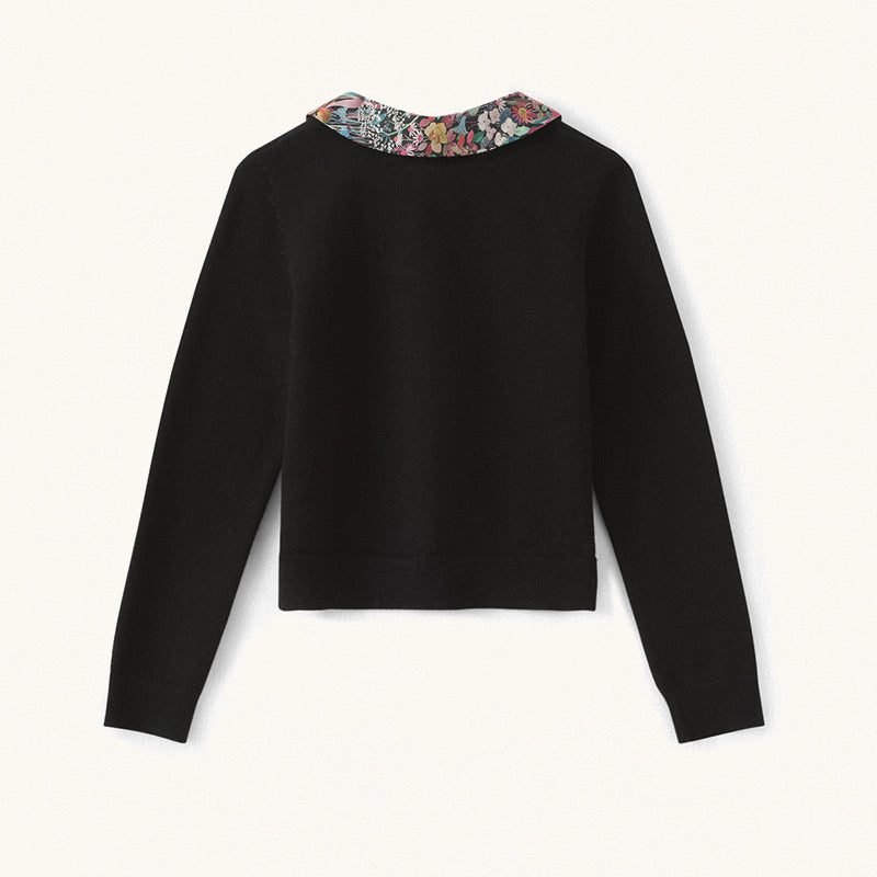 Girls Black Cardigan