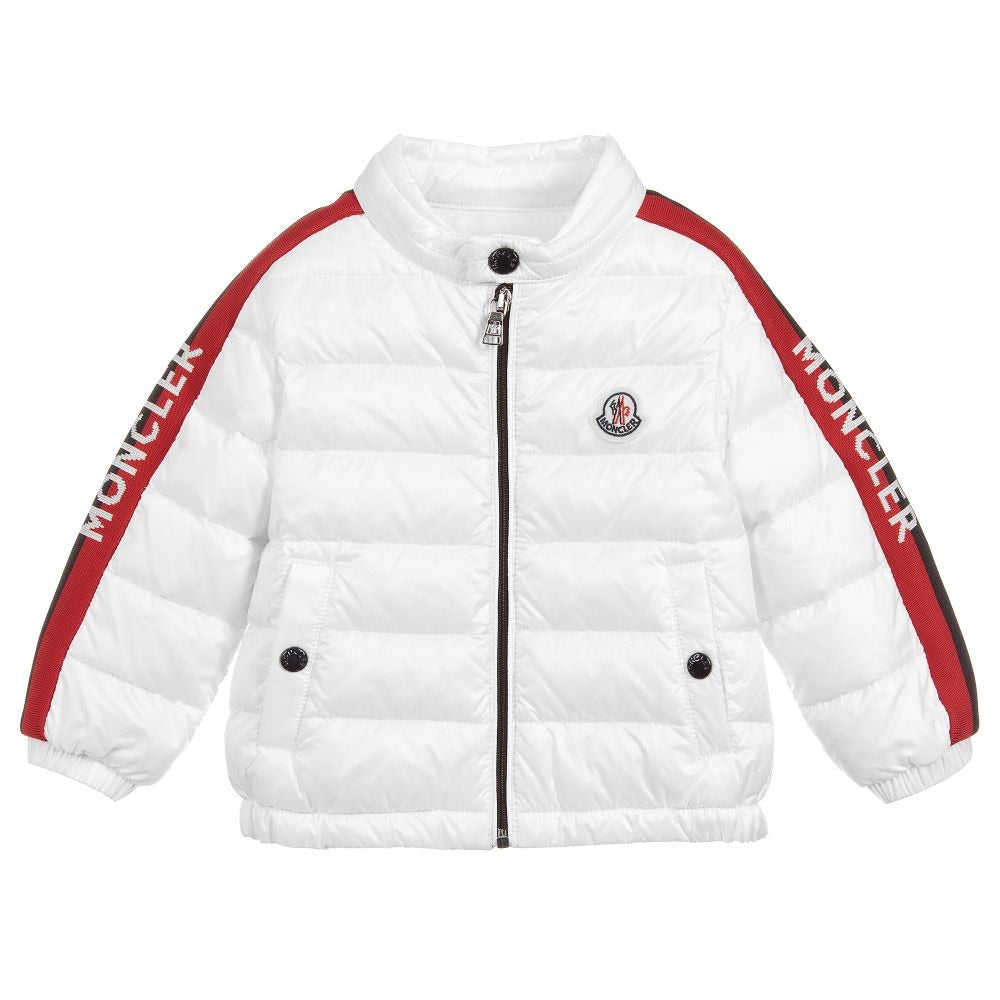 Baby Boys White "ACTEON" Padded Down Coat