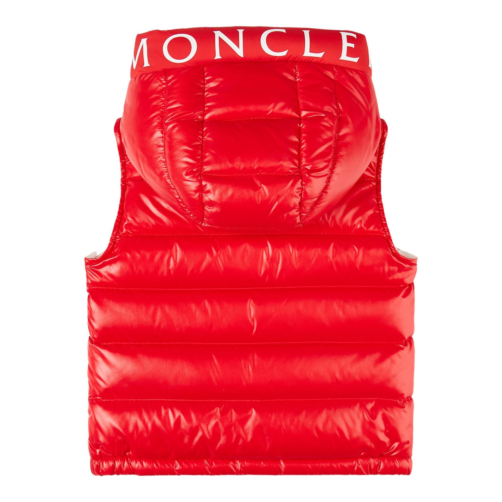 Girls Red "MONTREUIL" Padded Down Gilet