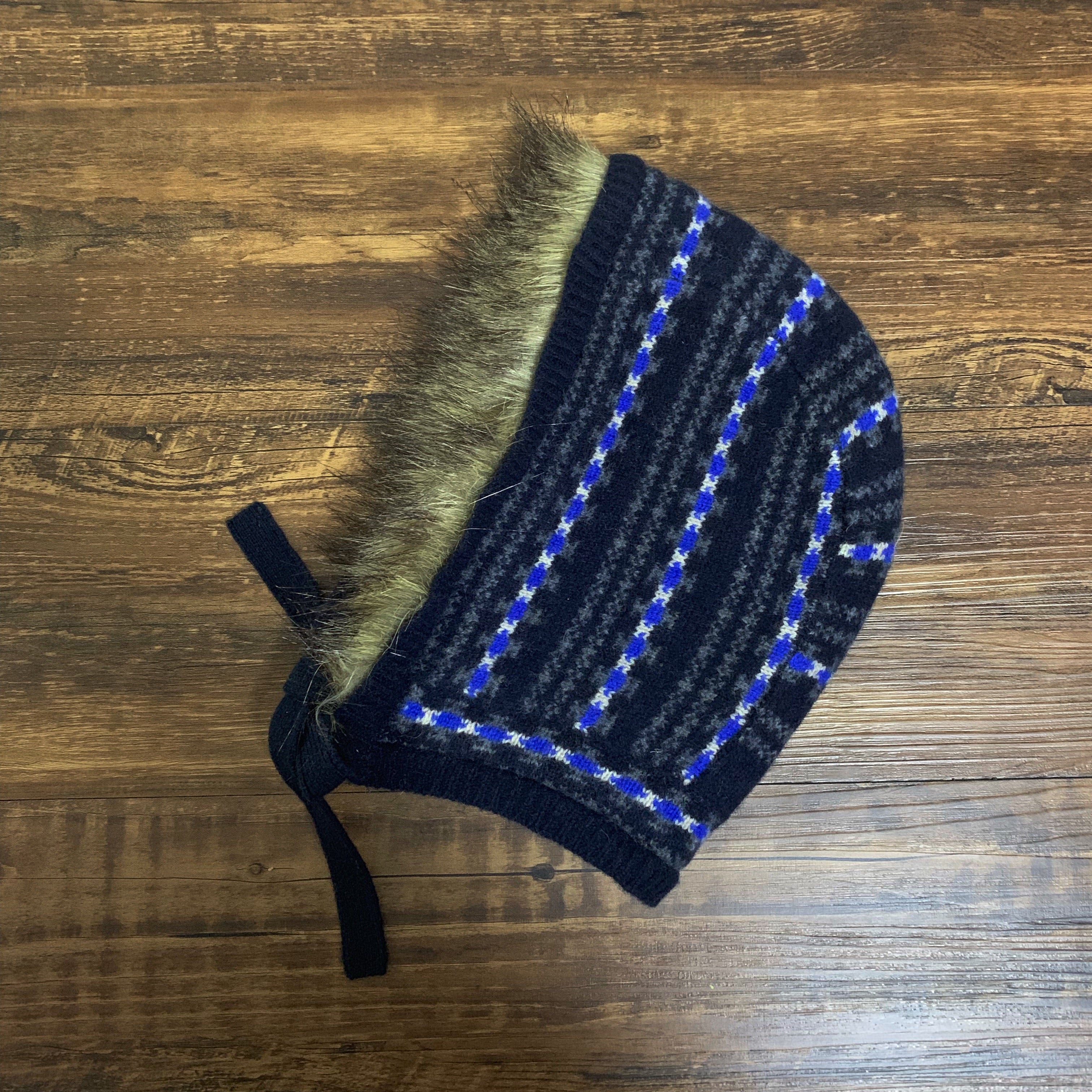 Boys Navy Merino Wool Hat