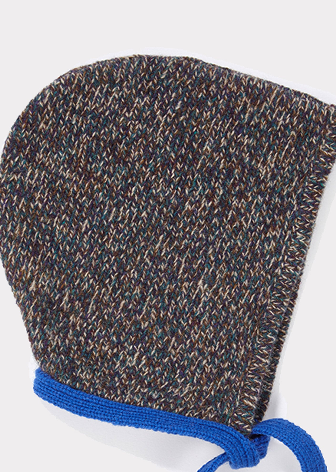 Baby Boys Dark Grey Wool Hat