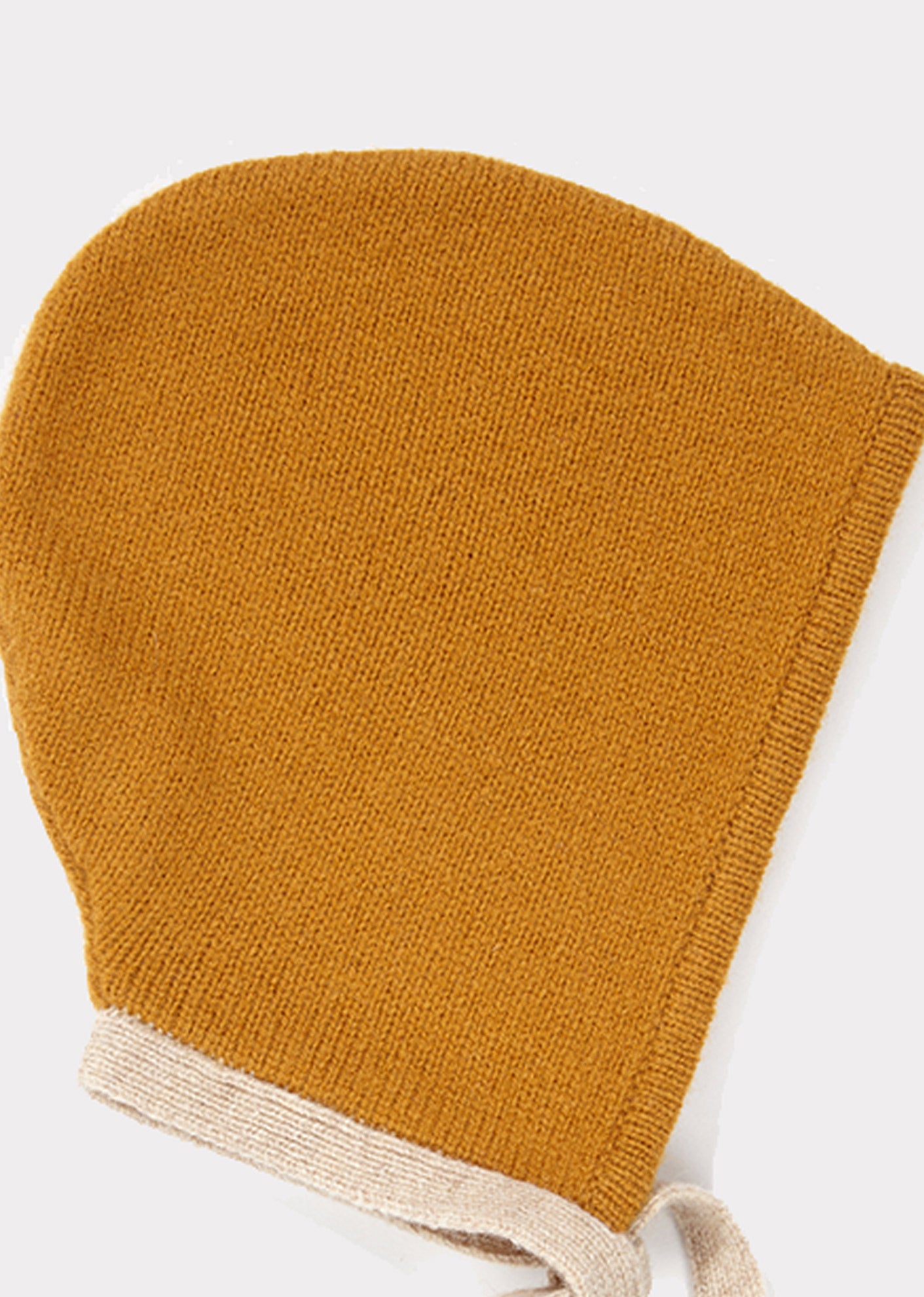 Baby Girls Dark Yellow Wool Hat