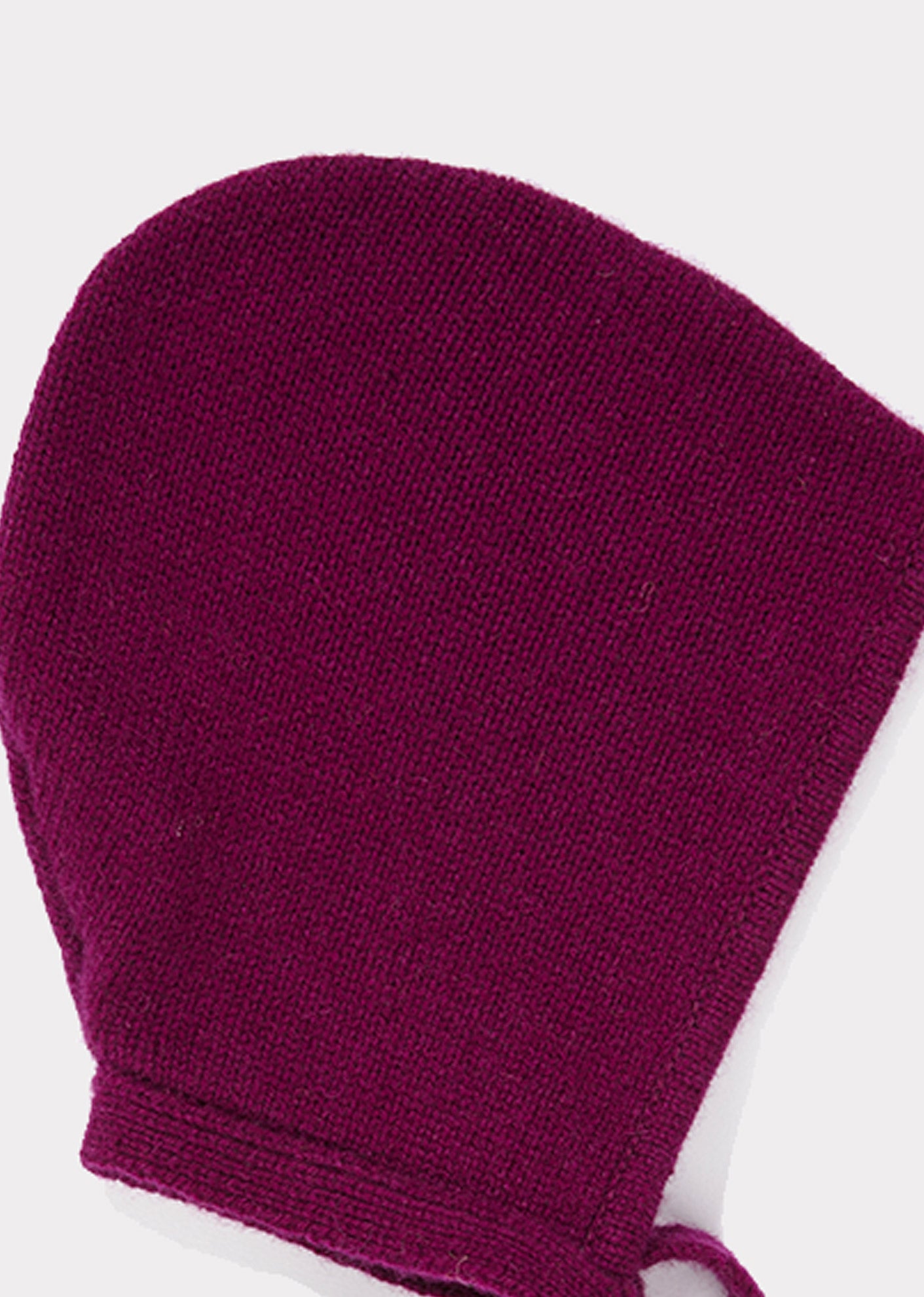 Baby Girls Purple Red Cashmere Hat