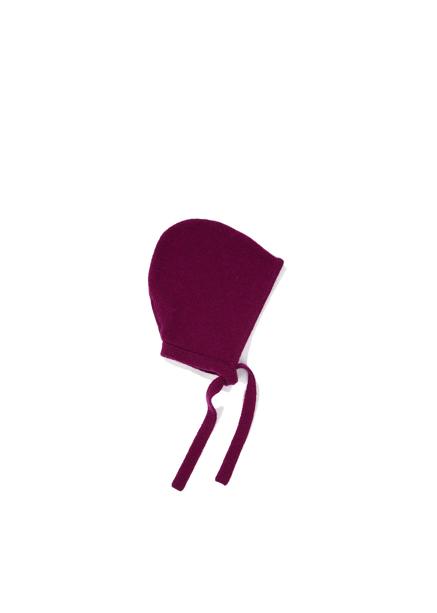Baby Girls Purple Red Cashmere Hat
