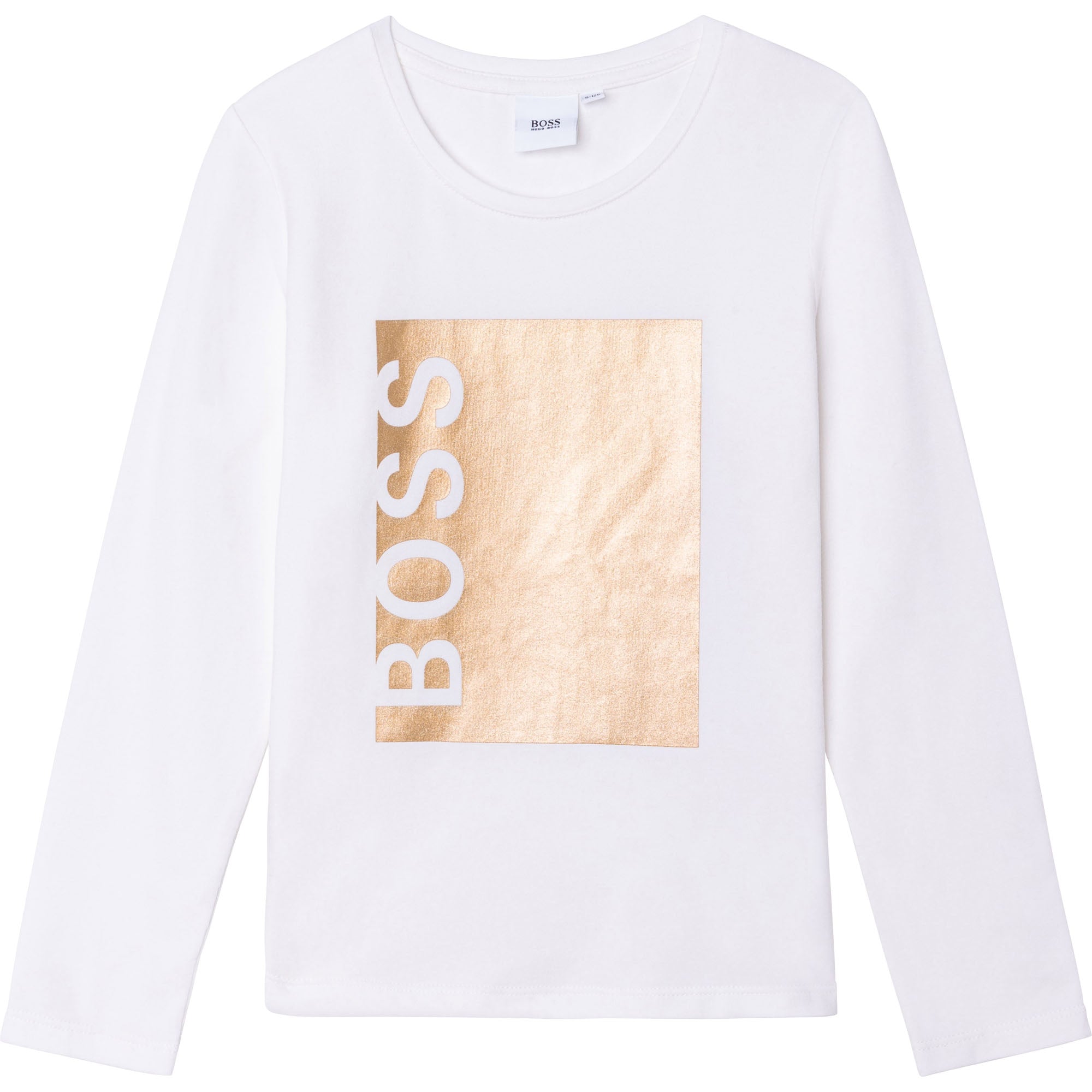 Boys White Logo T-Shirt