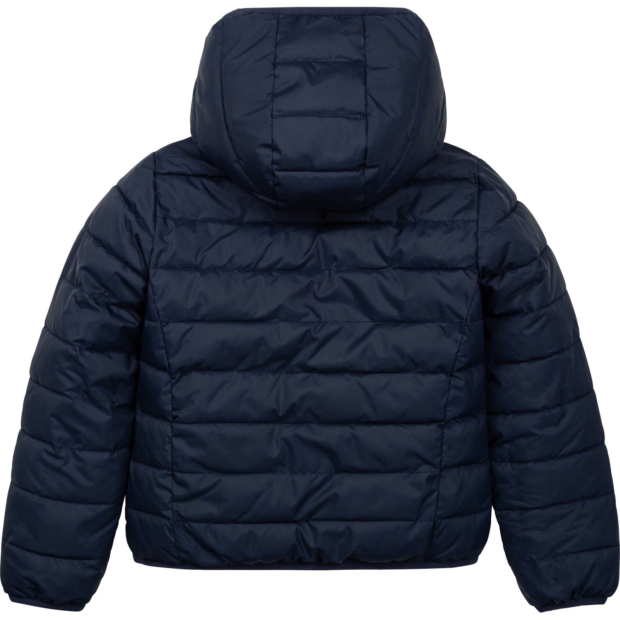 Boys Blue Reversible Puffer Jacket