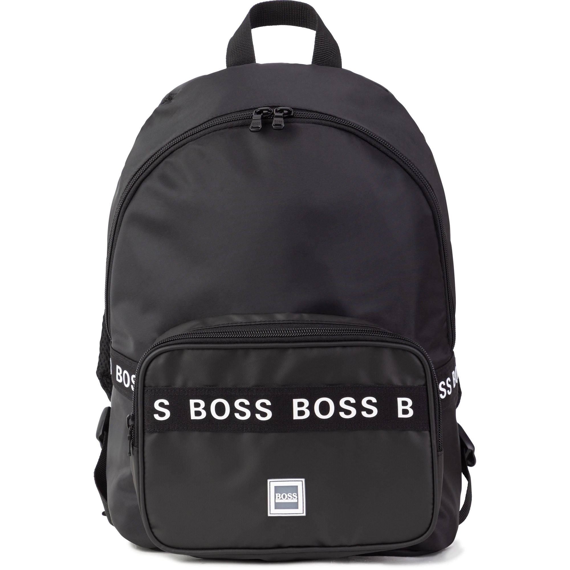 Boys & Girls Black Logo Backpack