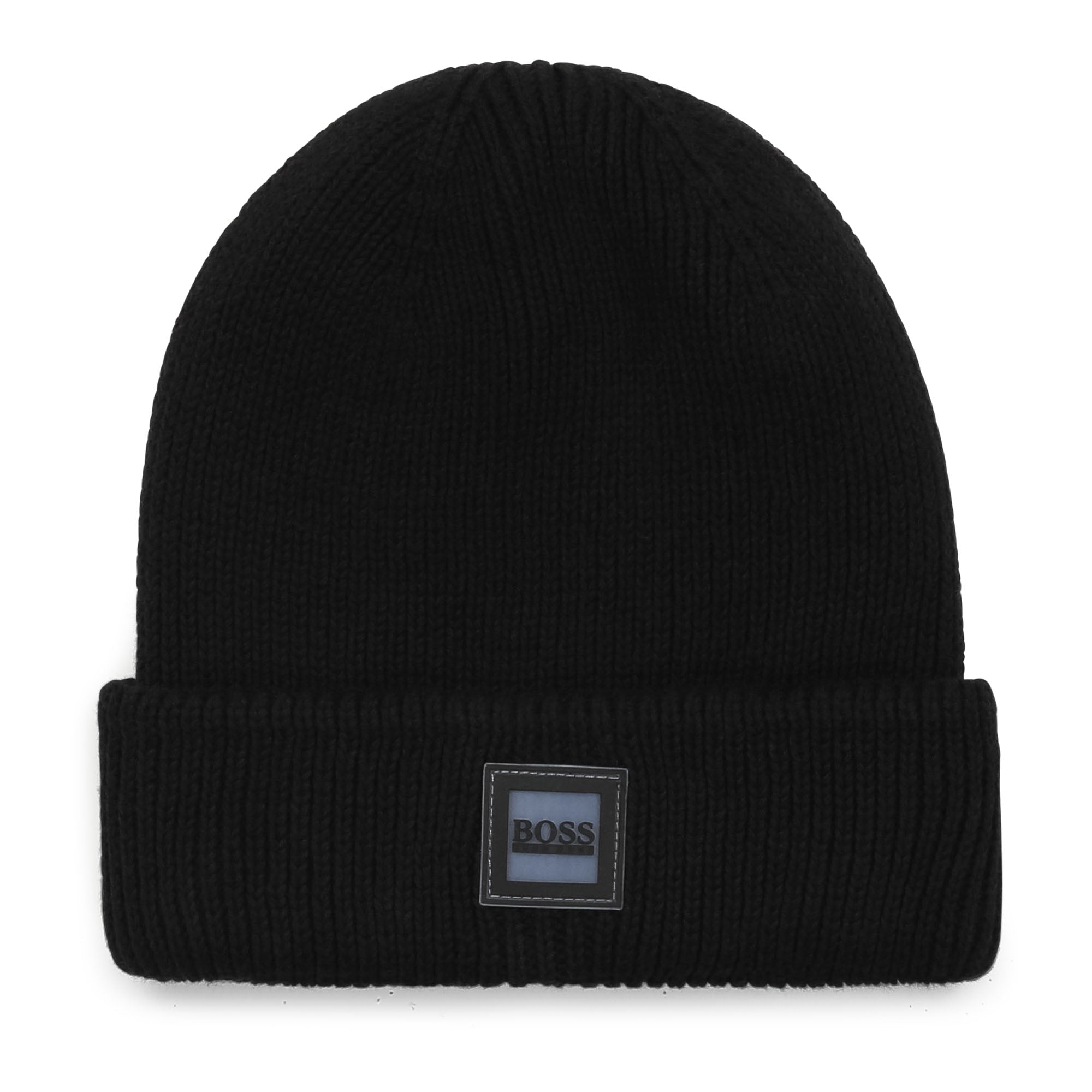 Boys Black Knit Hat