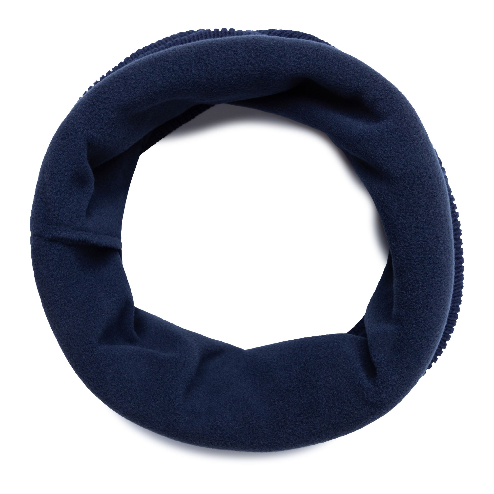 Boys Navy Knit Scarf