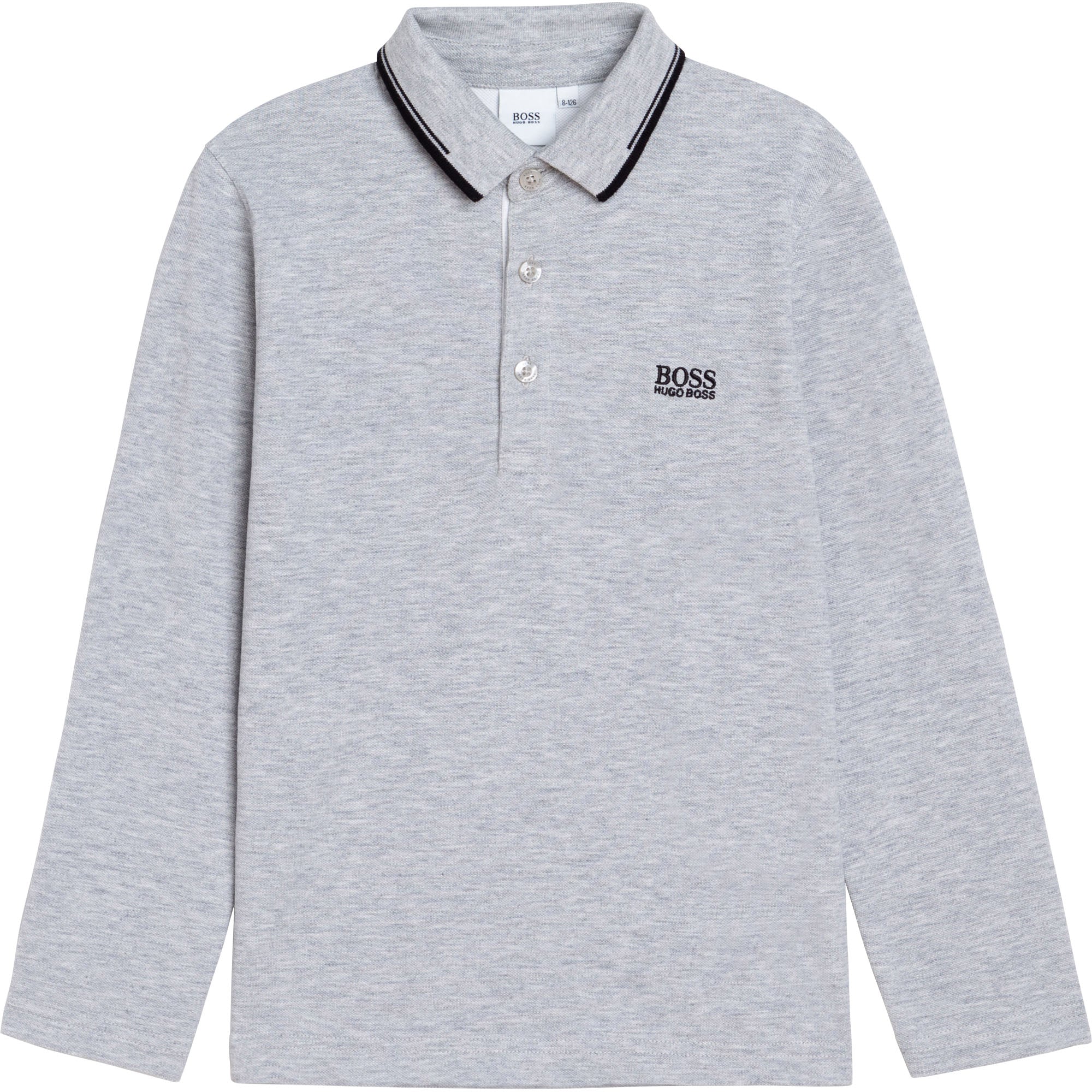 Boys Grey Polo Shirt