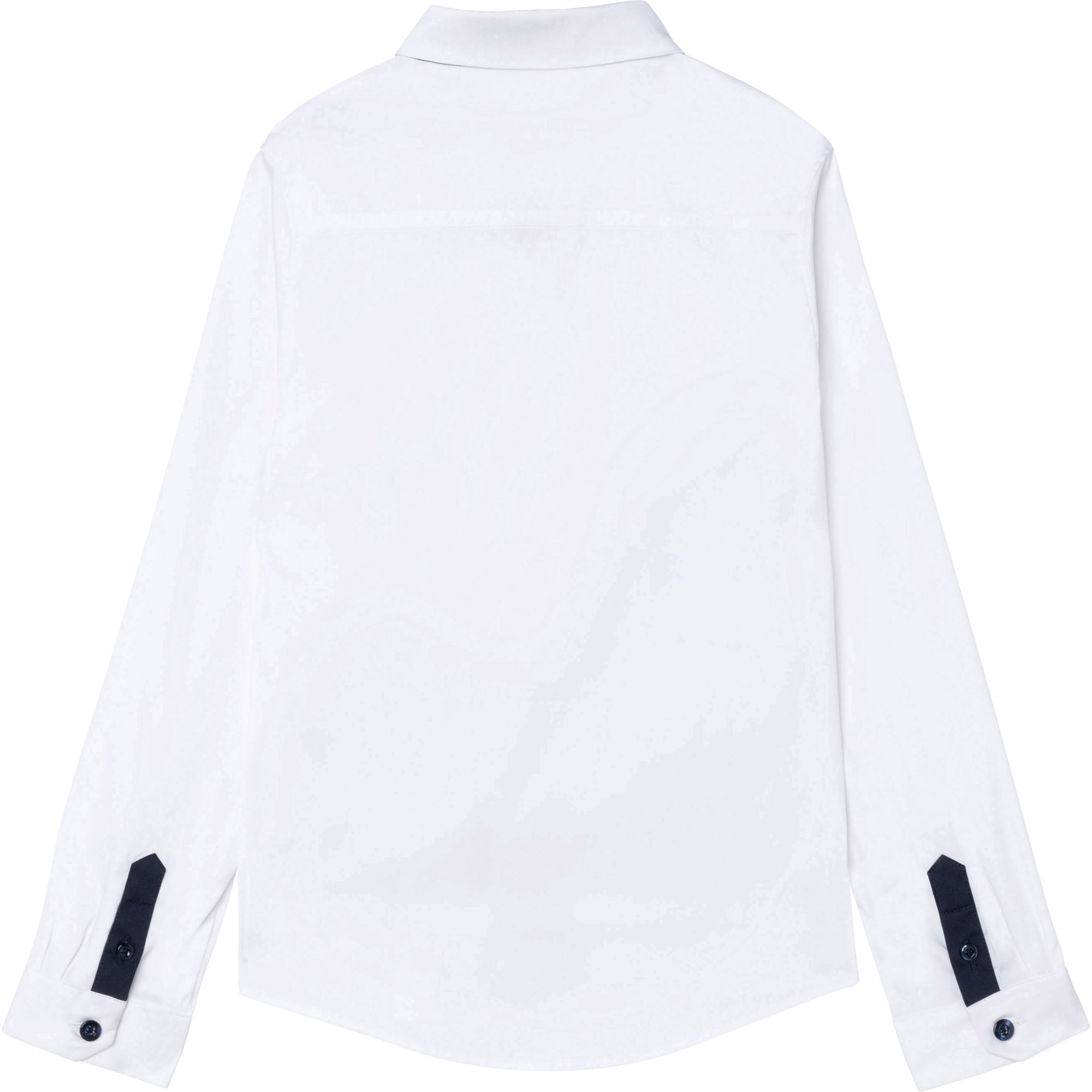 Boys White Logo Shirt