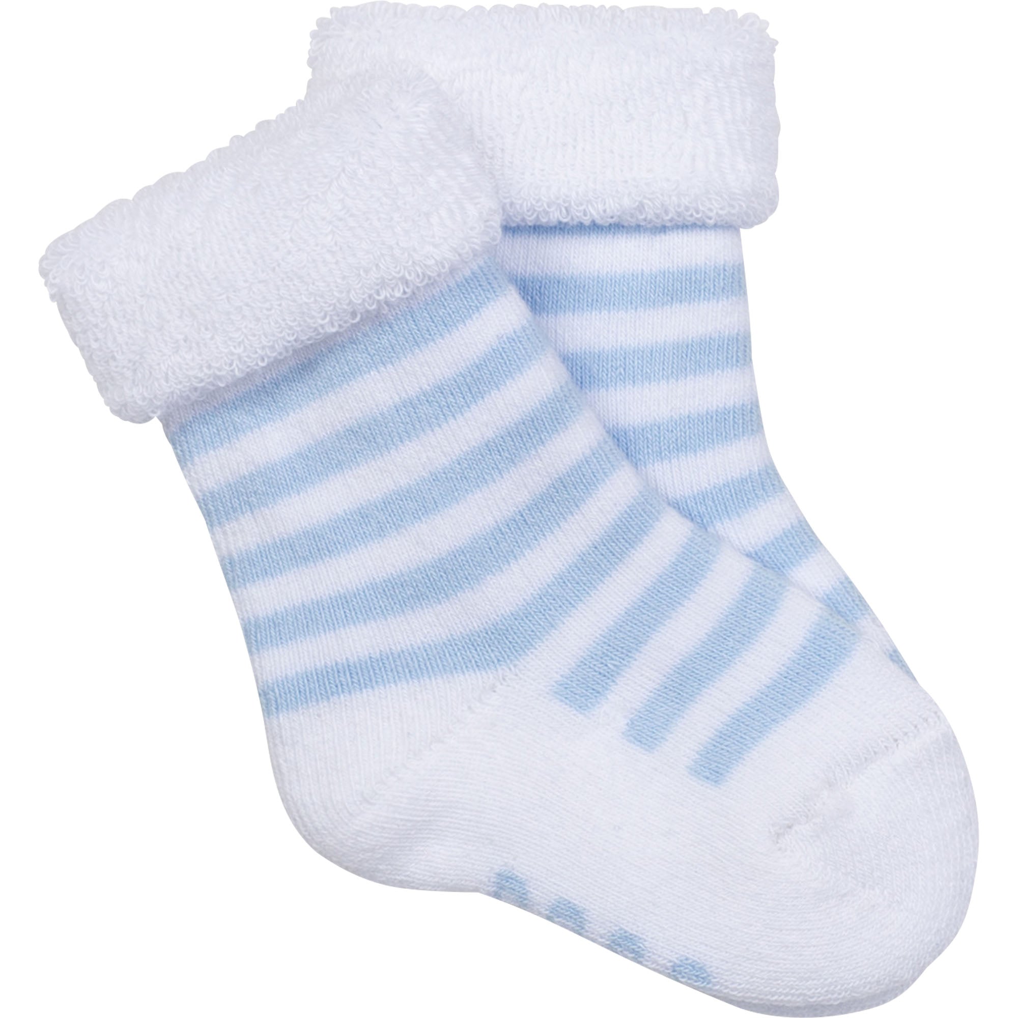 Baby Boys & Girls Blue Socks(2 Pack)