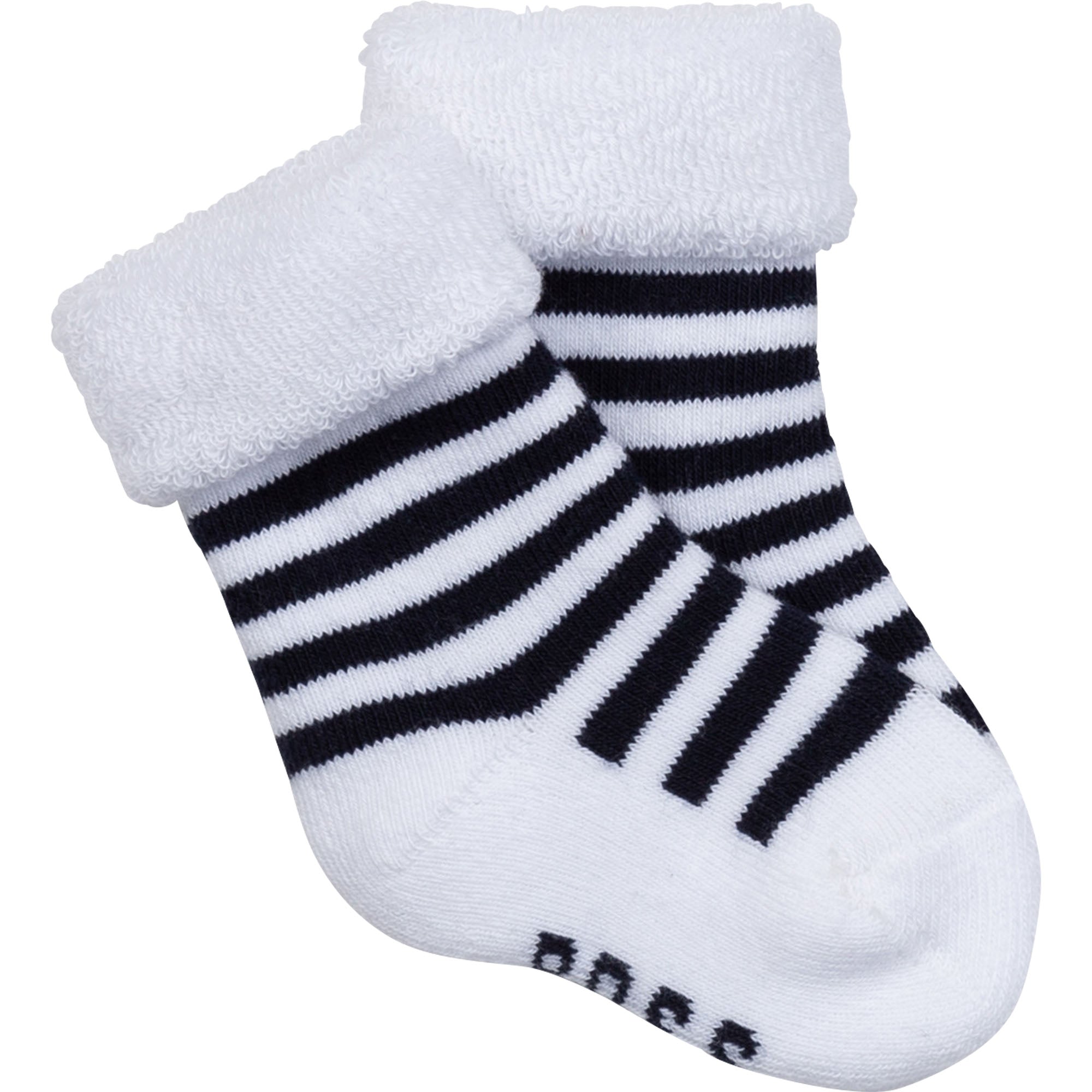 Baby Boys & Girls Navy Socks(2 Pack)