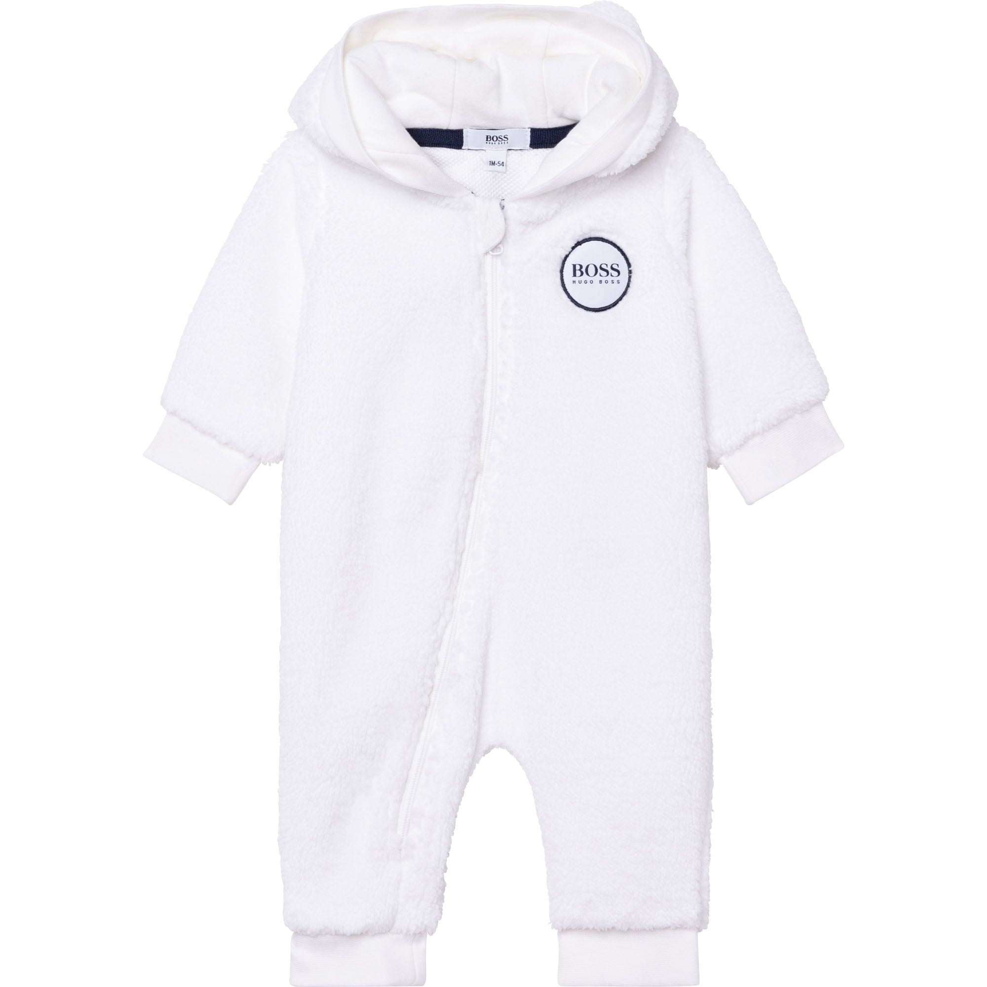 Baby Girls White Babysuit