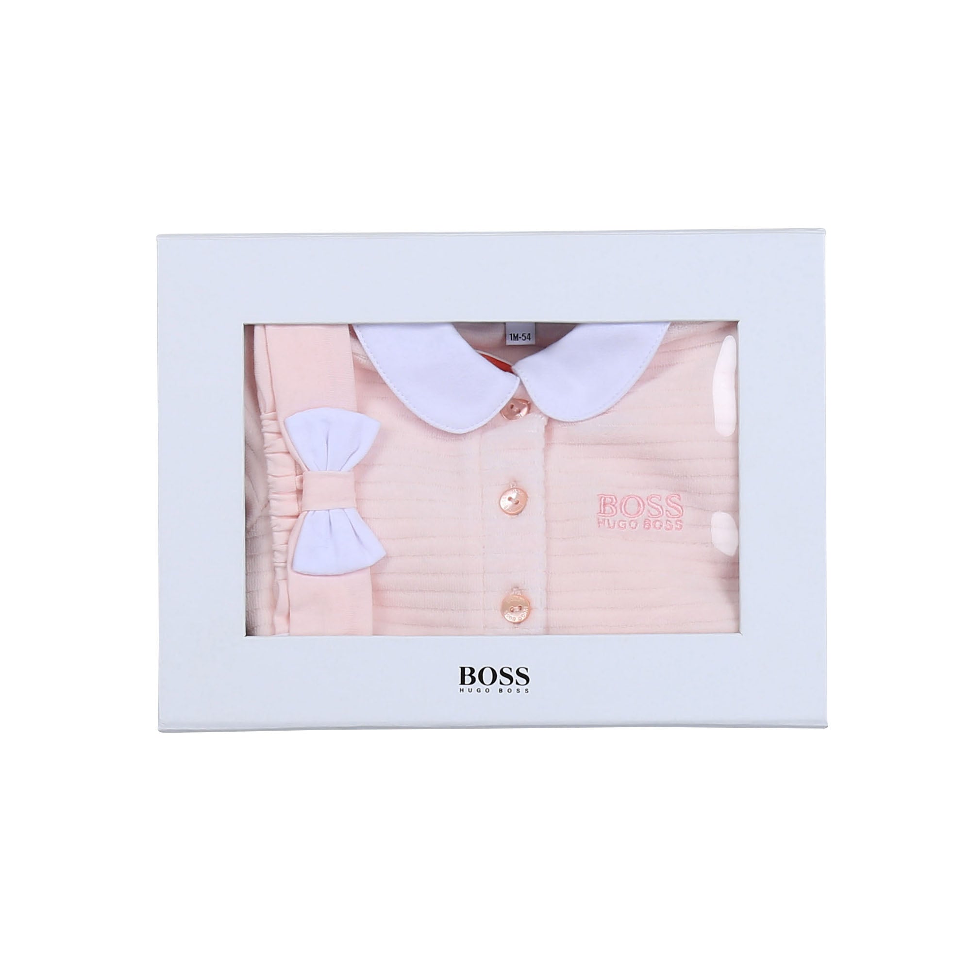 Baby Girls Pink Babysuit