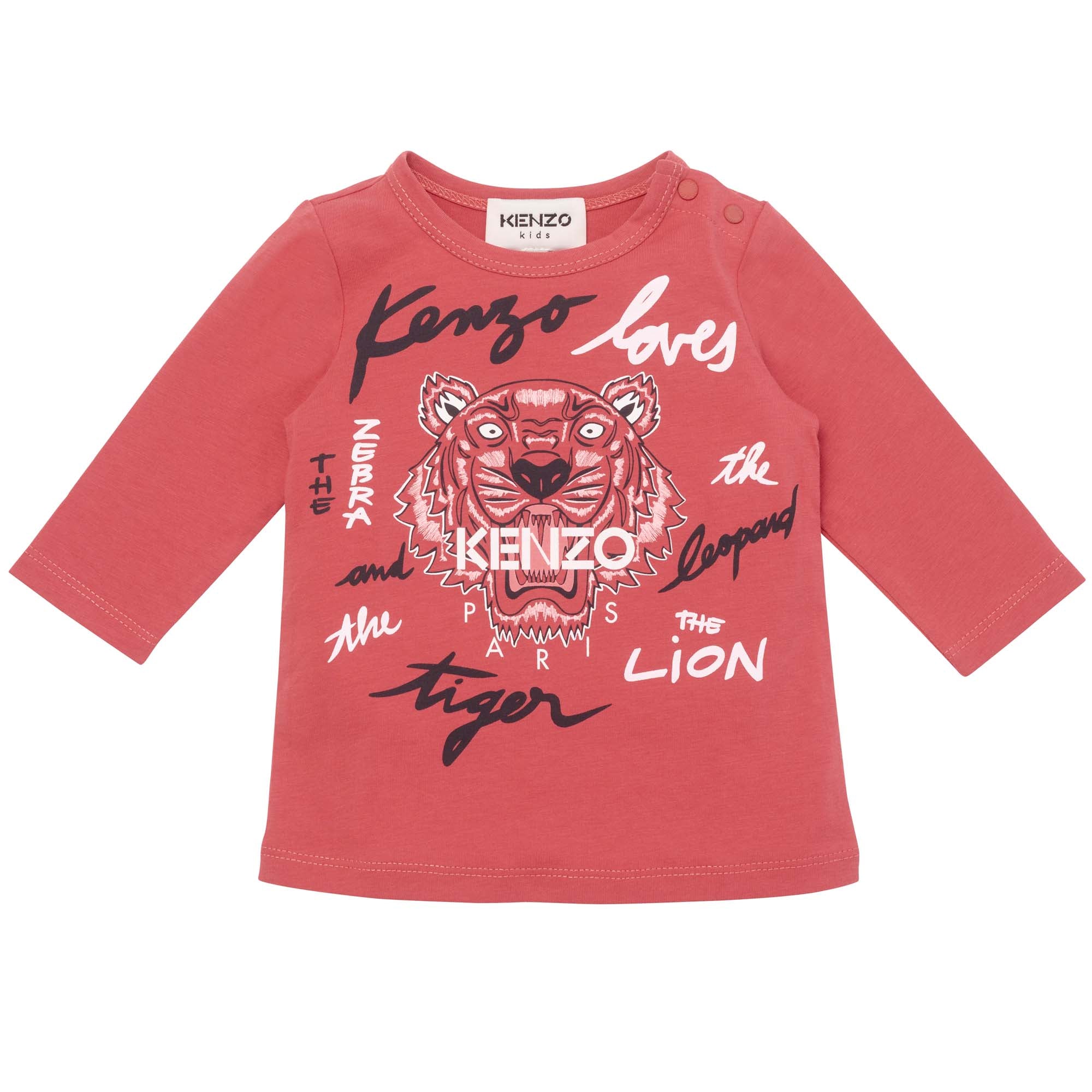 Baby Girls Pink Logo T-Shirt