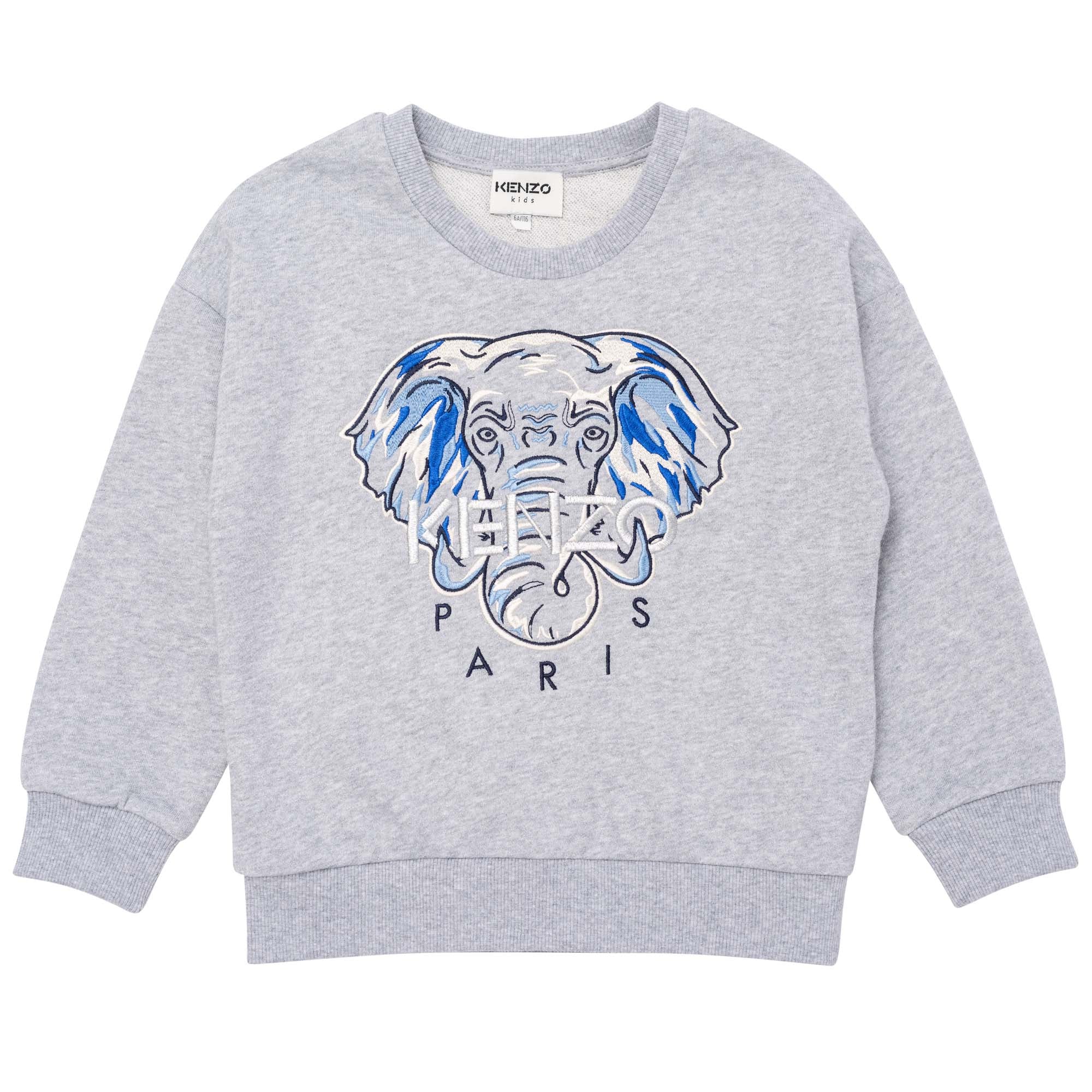 Boys Grey Logo Sweatshirt