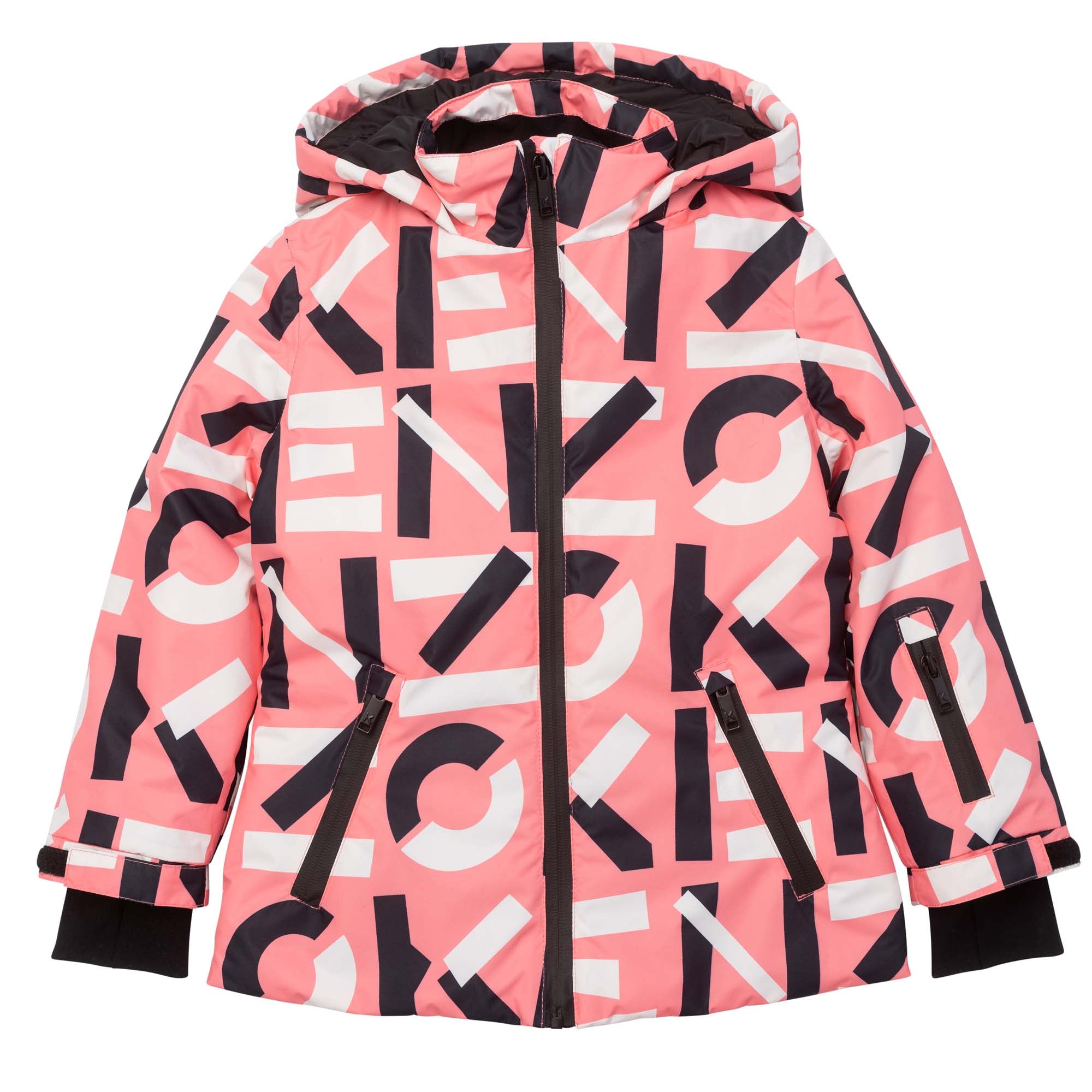 Girls Pink Logo Jacket
