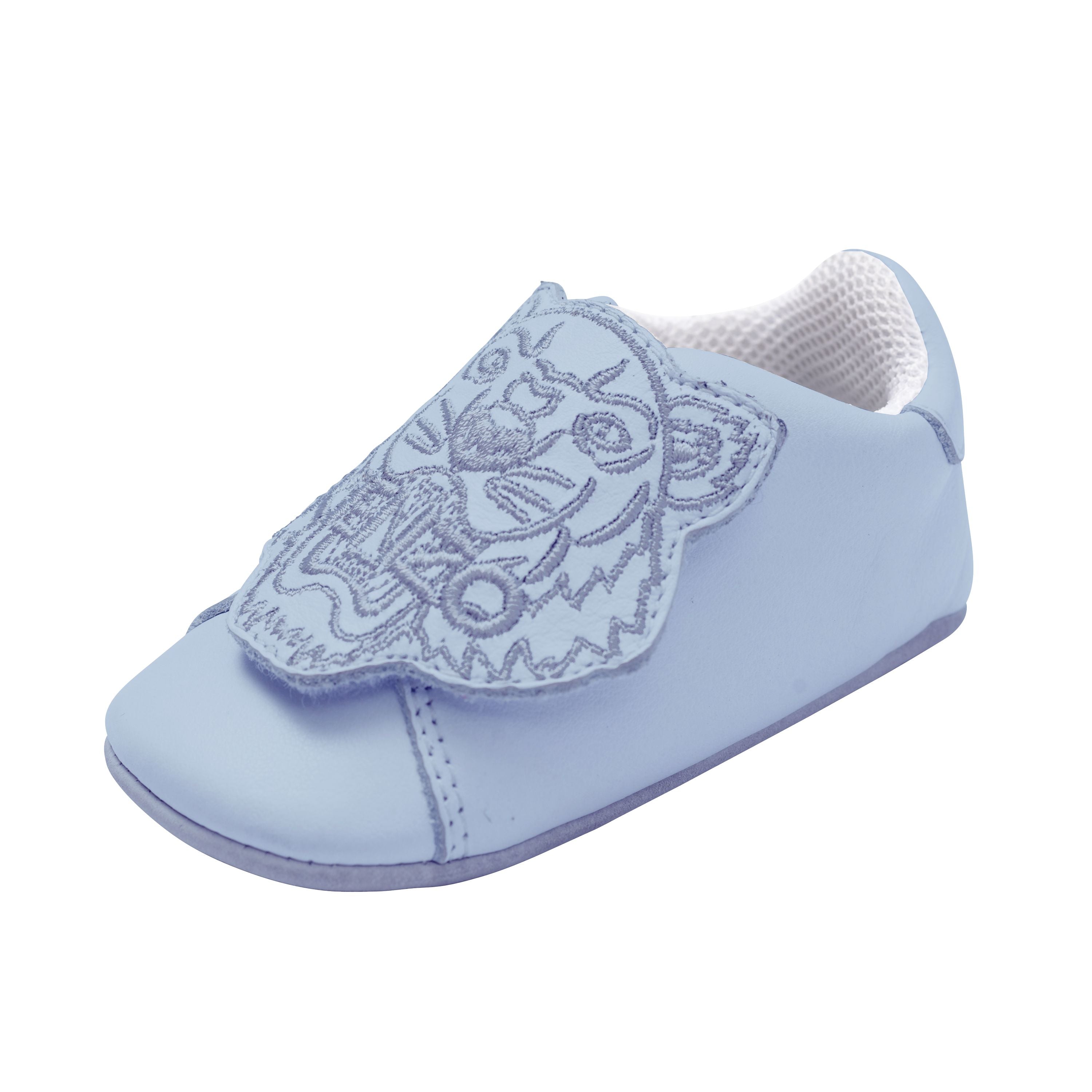 Baby Boys Blue Logo Shoes