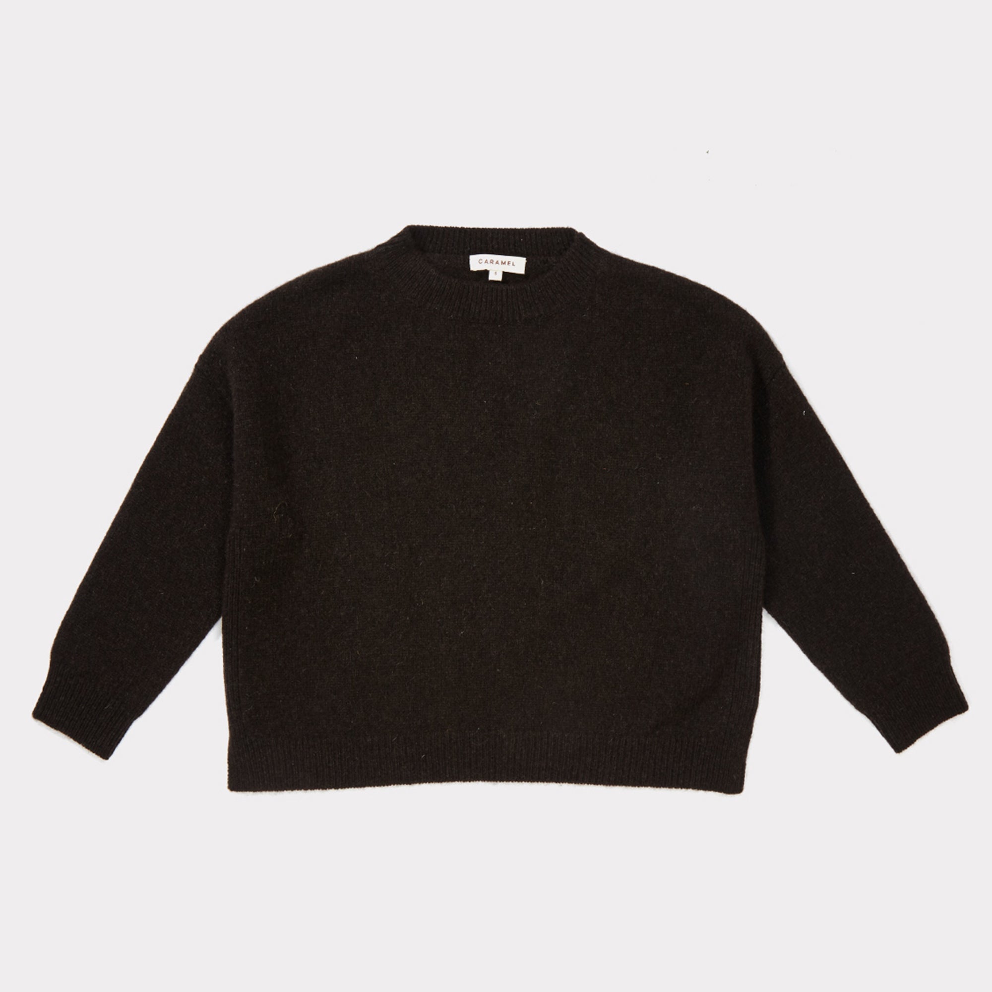 Boys Dark Brown Sweater