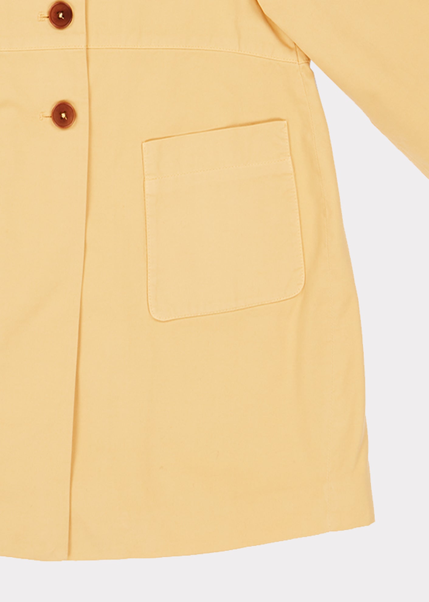 Girls Yellow Coat