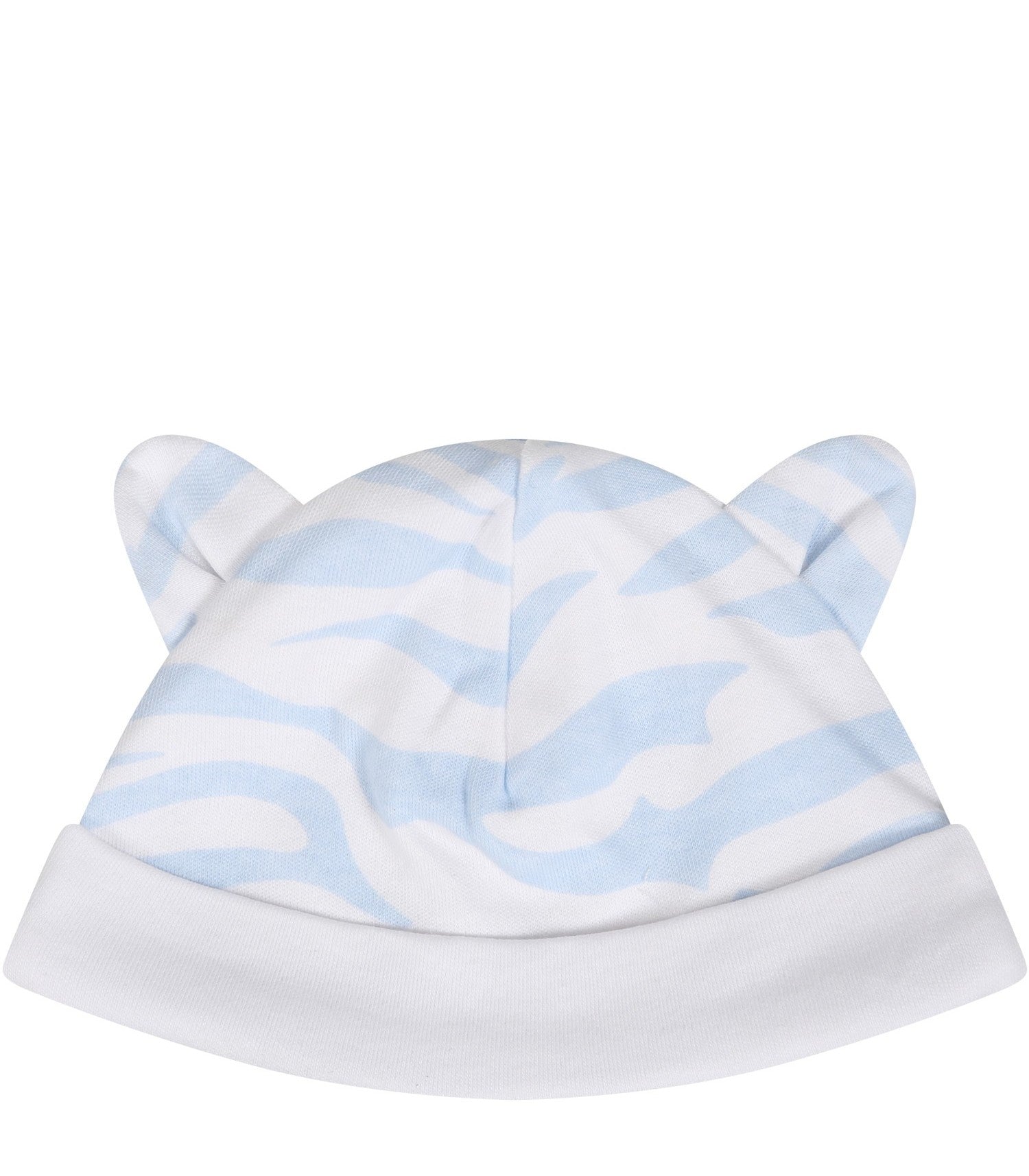 Baby Boys Light Blue Logo Babysuit