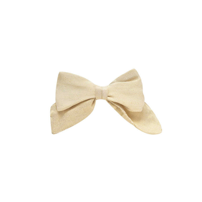 Girls Cream Bow Hair Clip