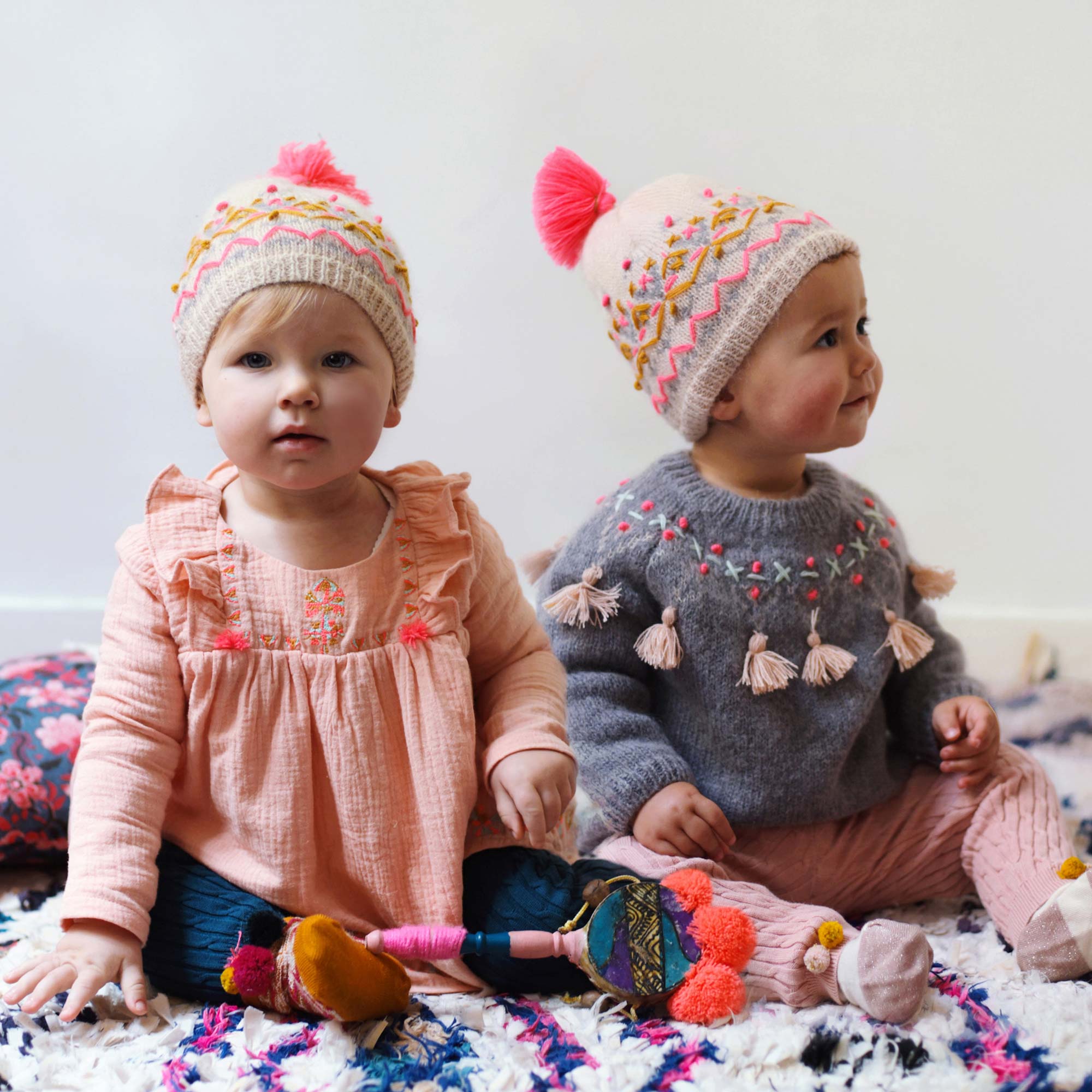 Girls Beige "Arthur" Hat