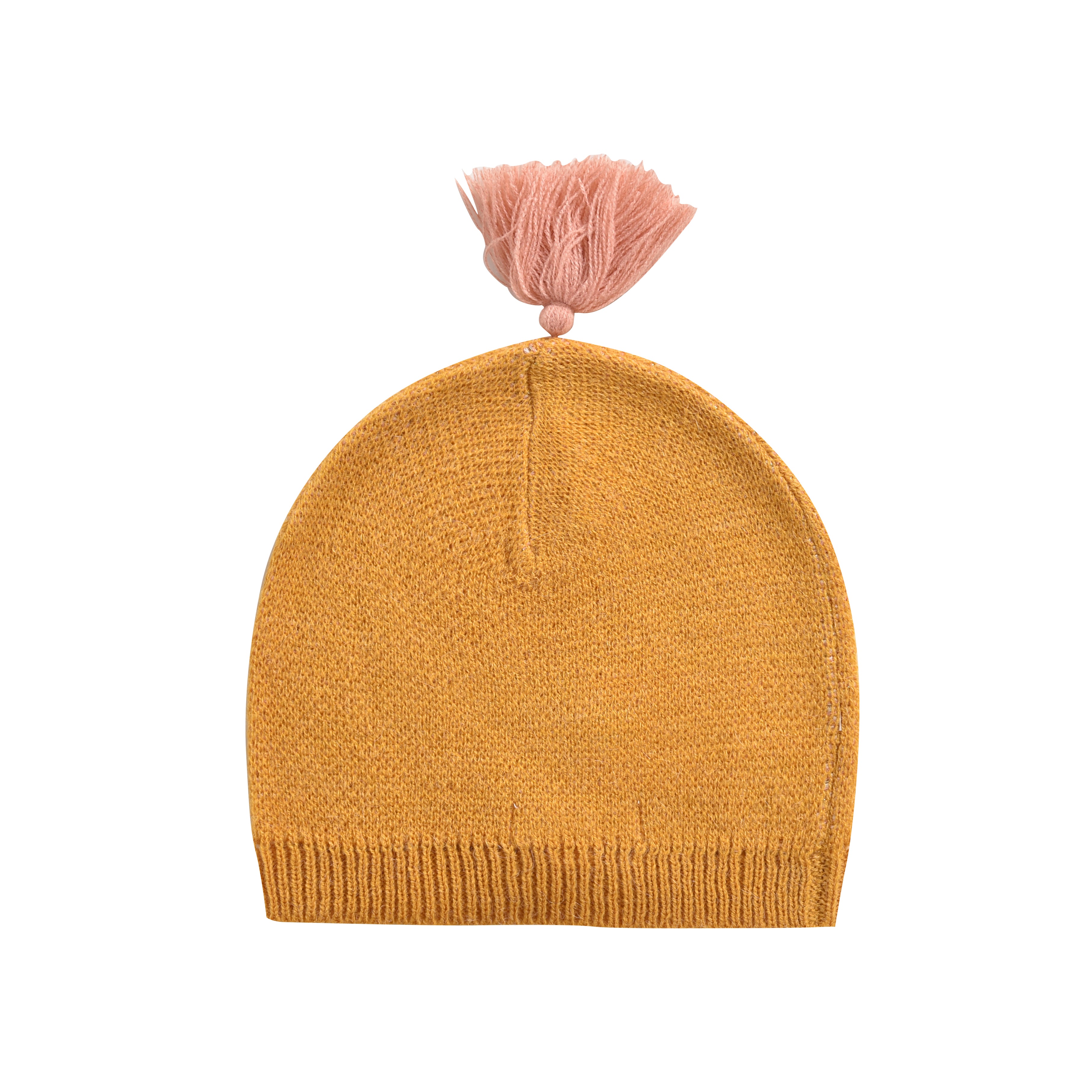 Baby Girls Yellow Beanie Hat
