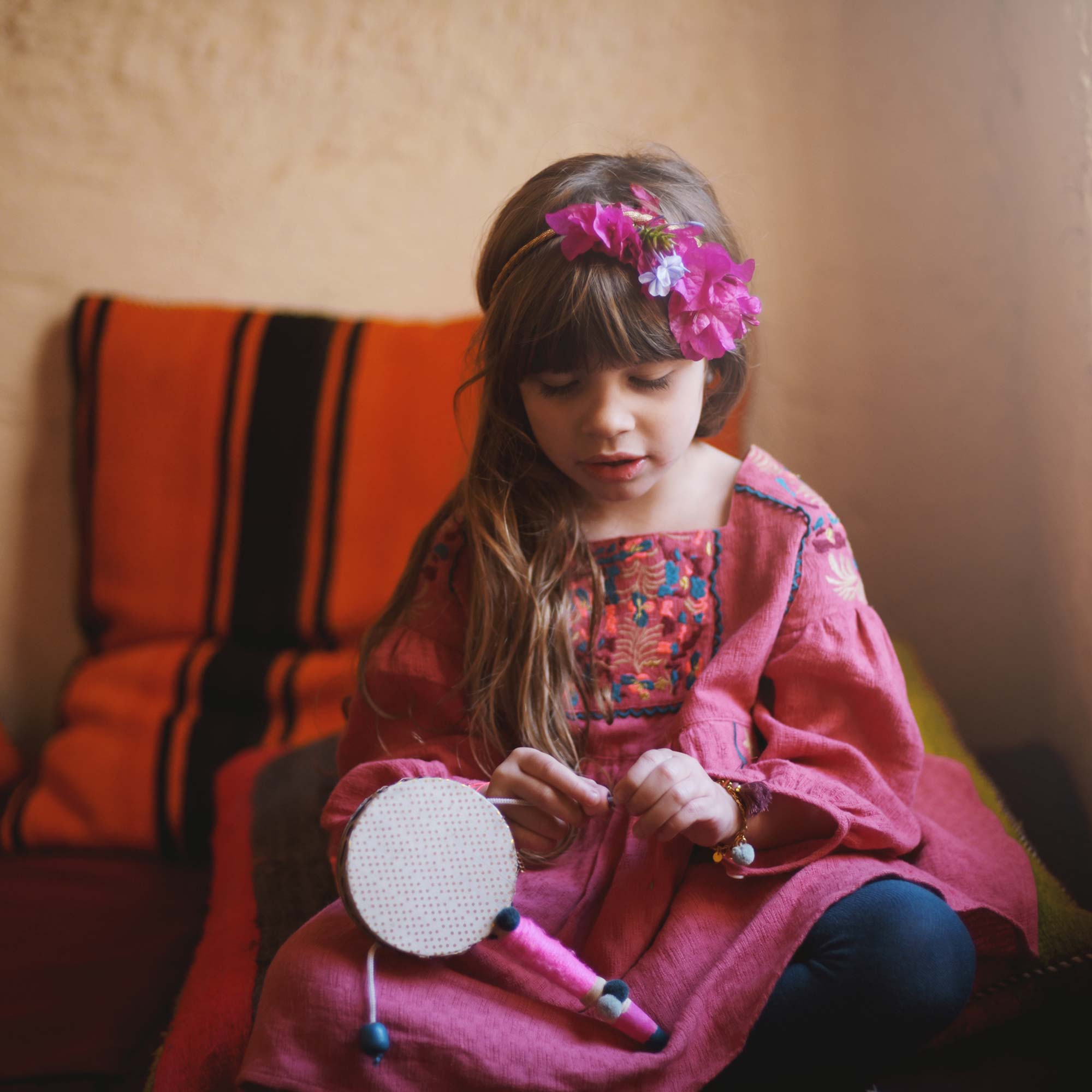 Girls Pink "Terlingua"  Dress