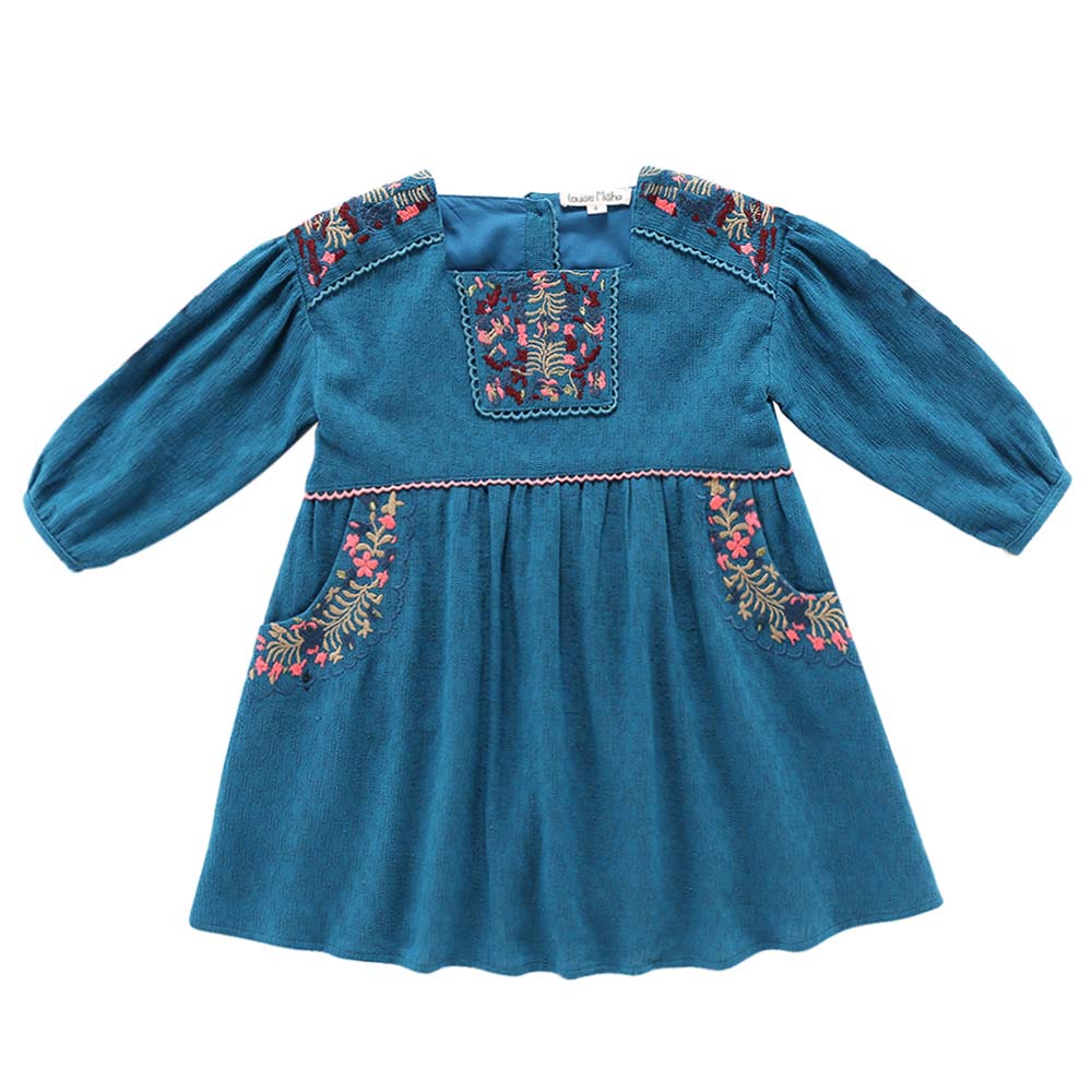 Girls Blue "Terlingua" Dress
