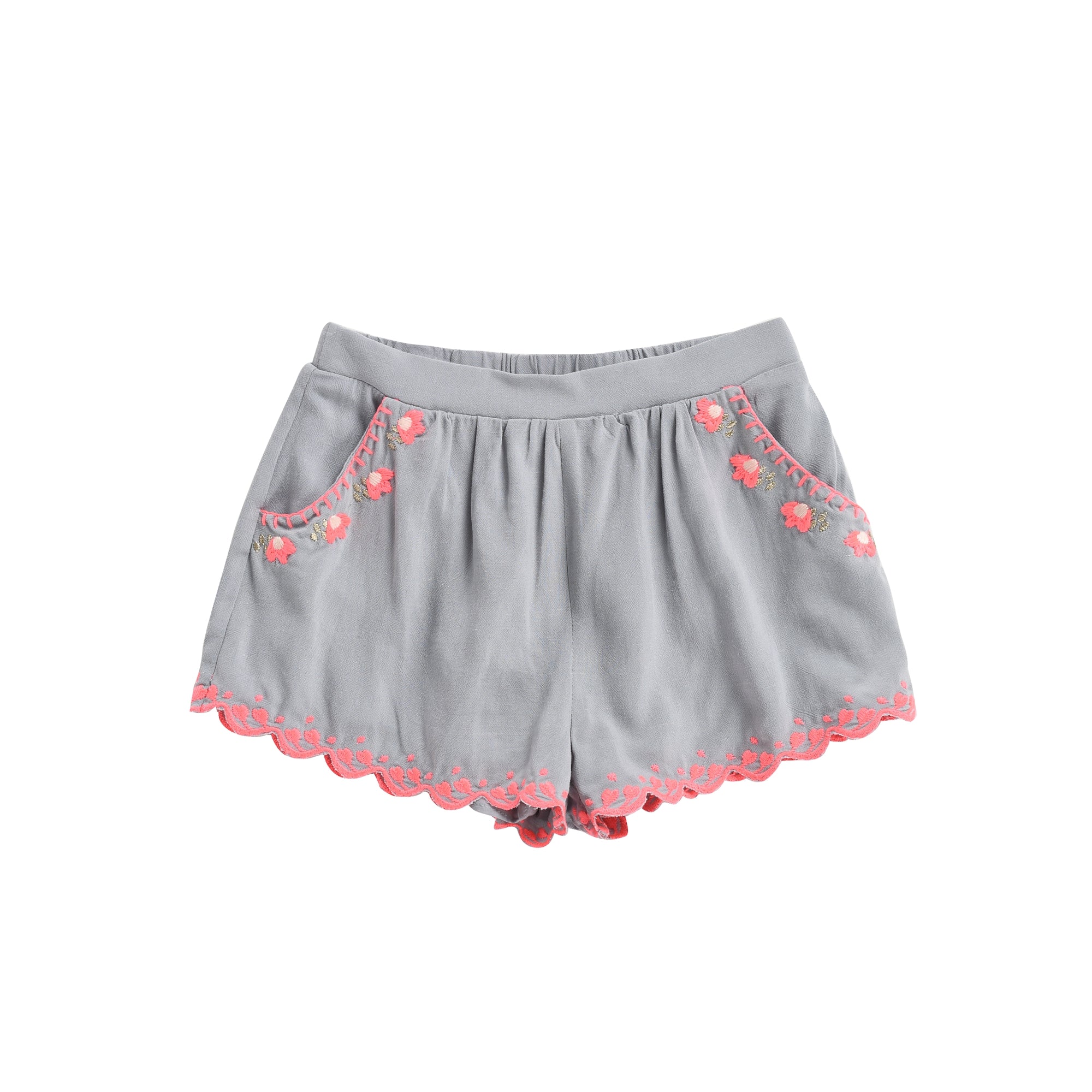 Girls Silver Cloud Shorts