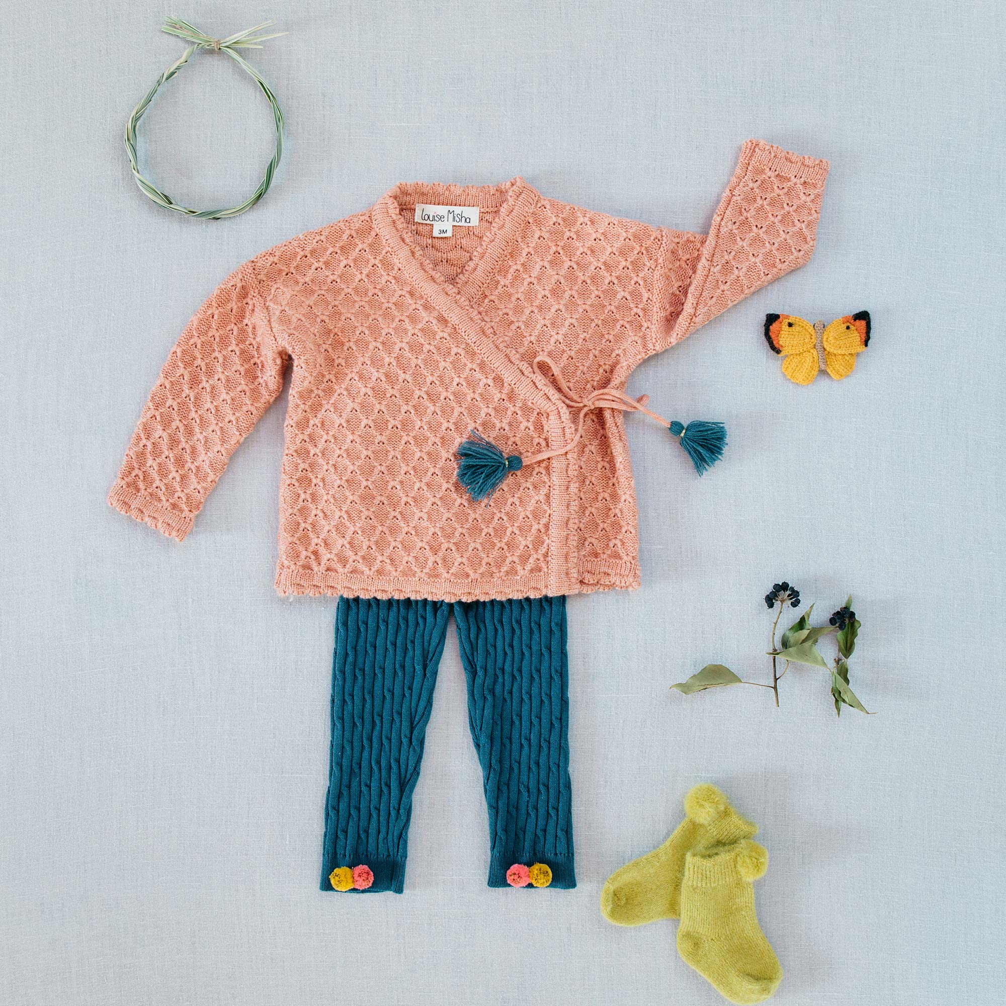 Girls Yellow "Poppy" Socks