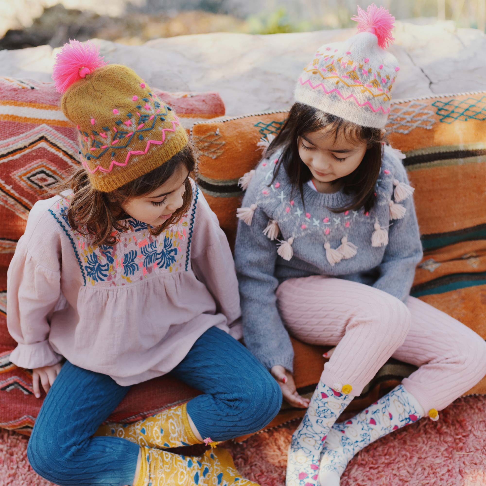 Girls Vieux Rose "Sedona" Top