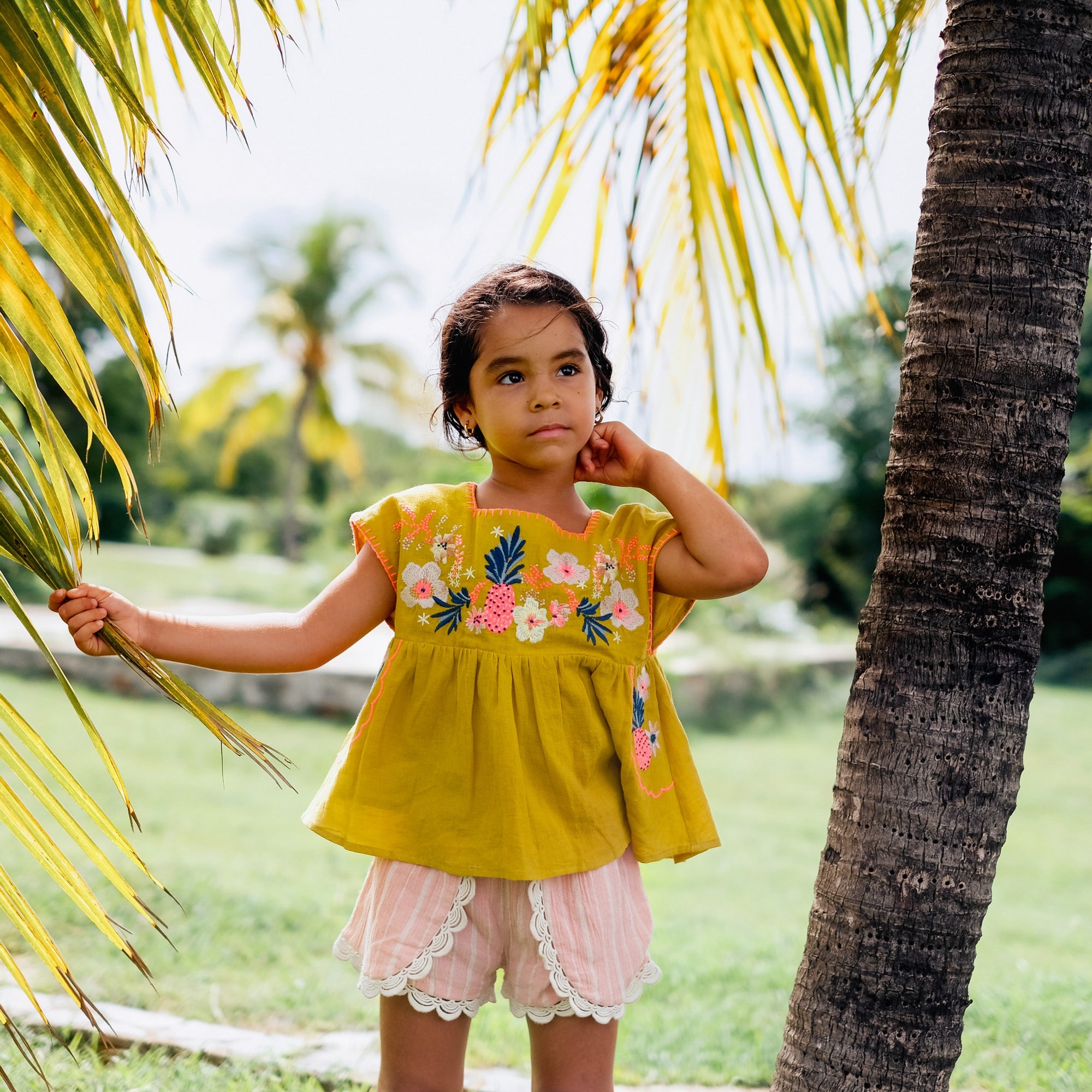 Girls Safran Top