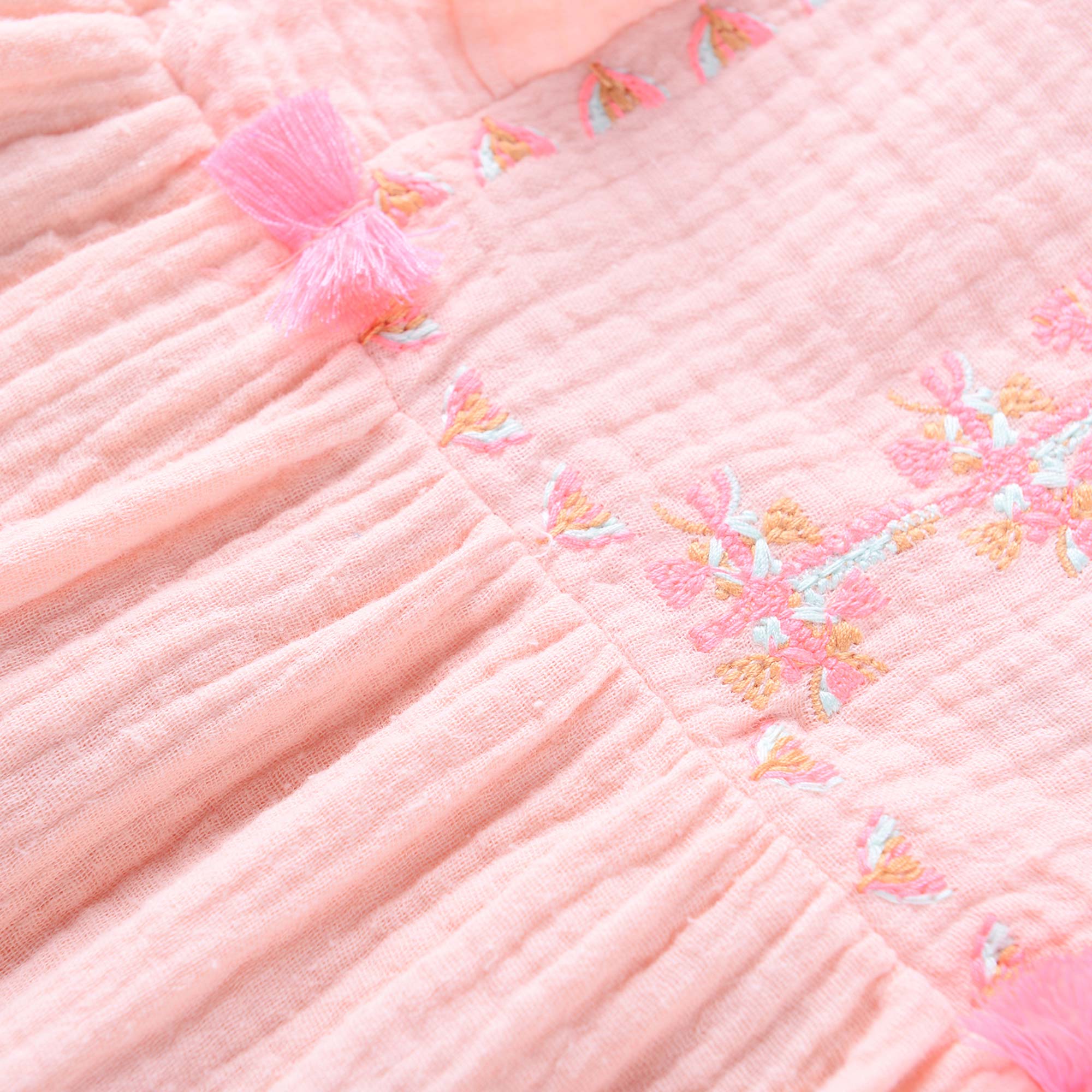 Girls Pink "Ella" Cotton Top