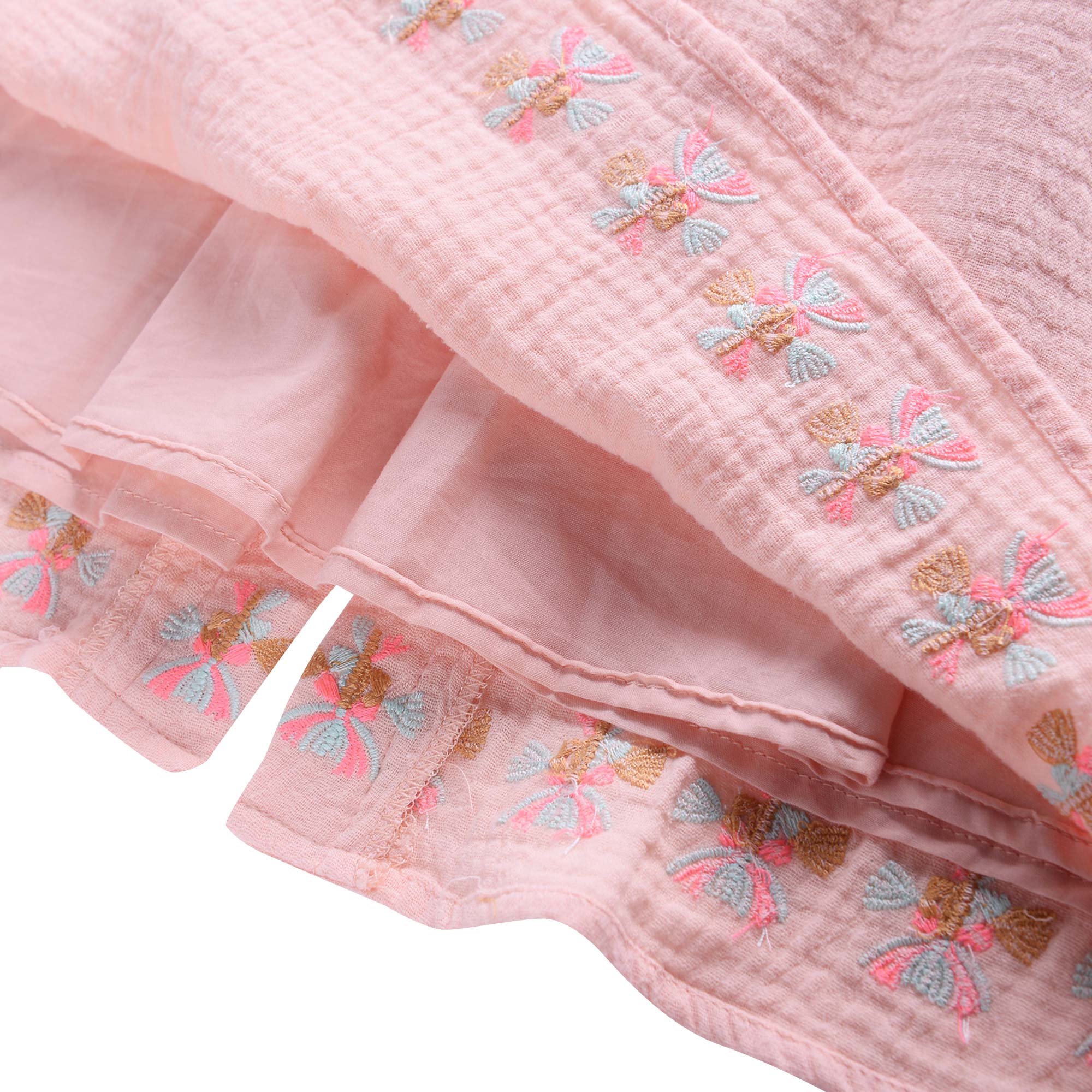 Girls Pink "Ella" Cotton Top