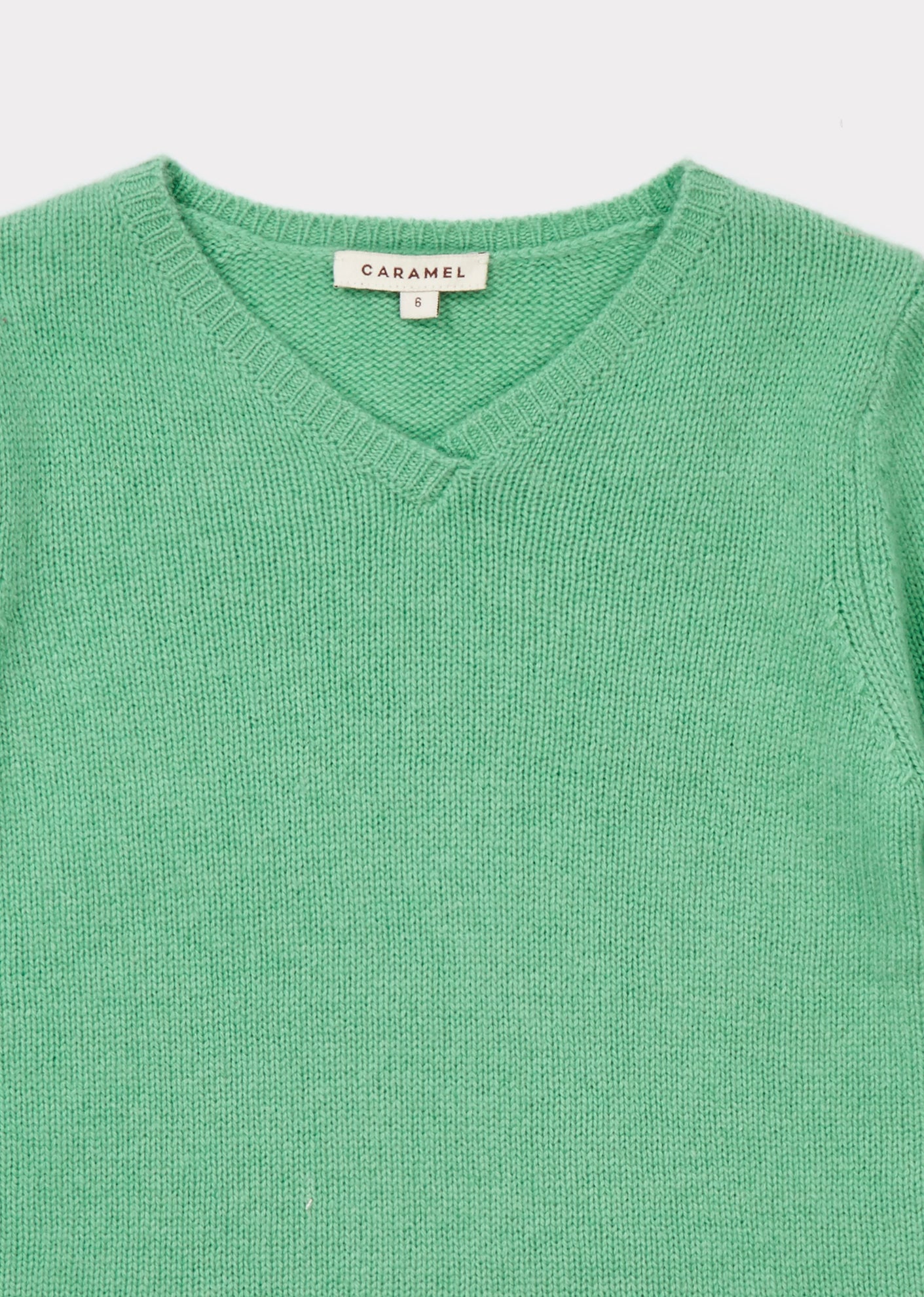 Boys Mint Cashmere Jumper