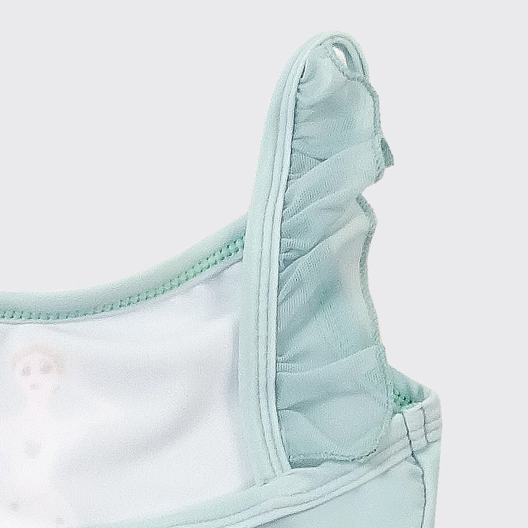 Girls Green Ballet Onesies