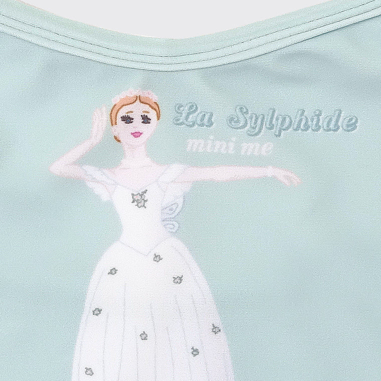 Girls Green Ballet Onesies