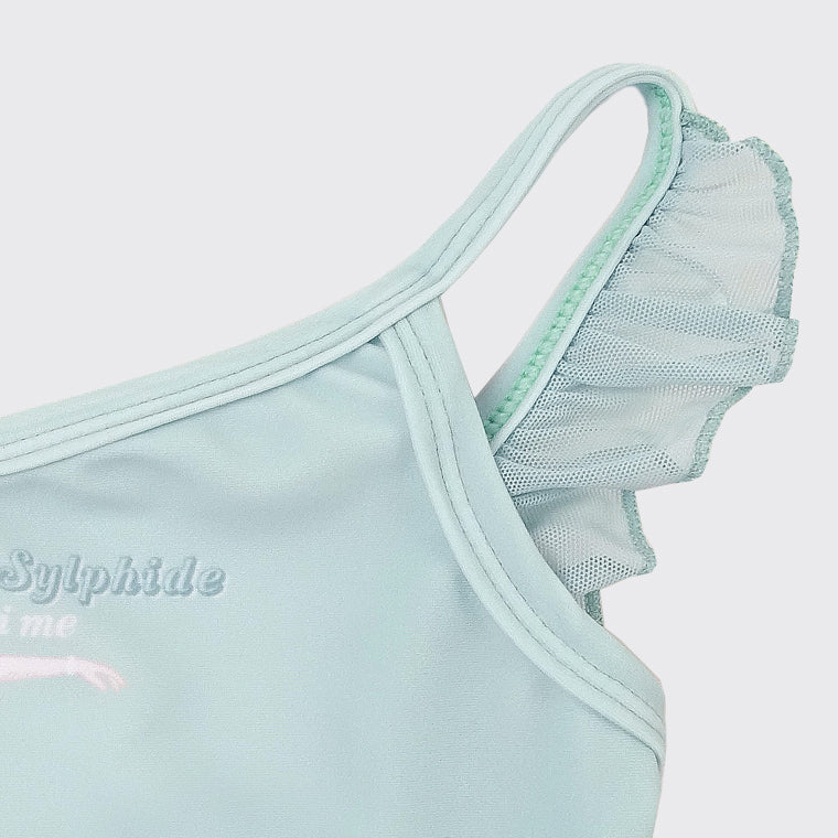 Girls Green Ballet Onesies