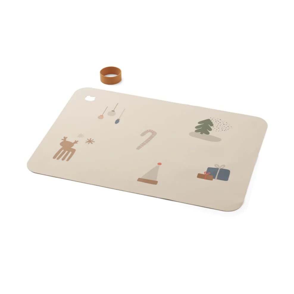 Holiday Sandy Mix Silicone Placemat (42 x 30cm)
