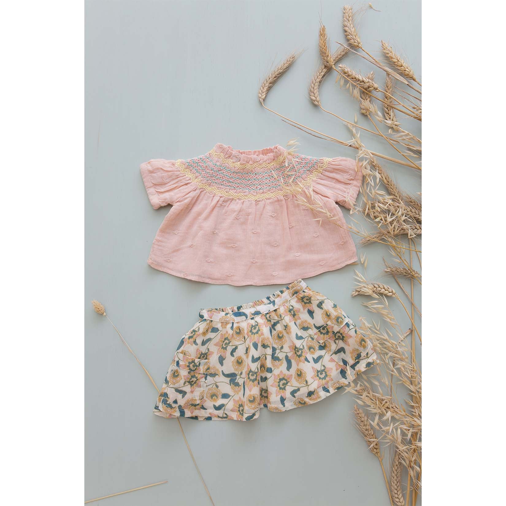 Girls Sienna Plumetis Blouse