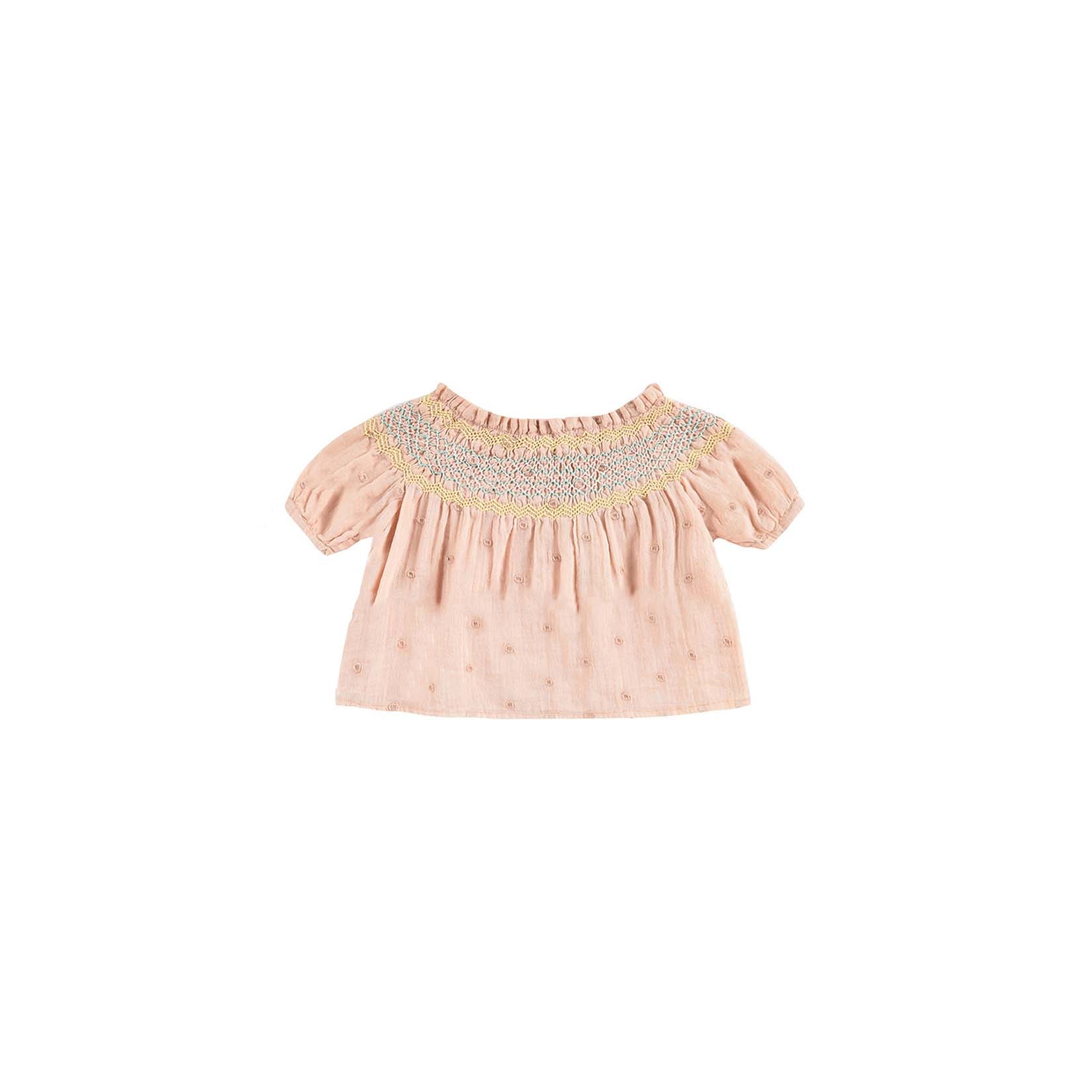Girls Sienna Plumetis Blouse