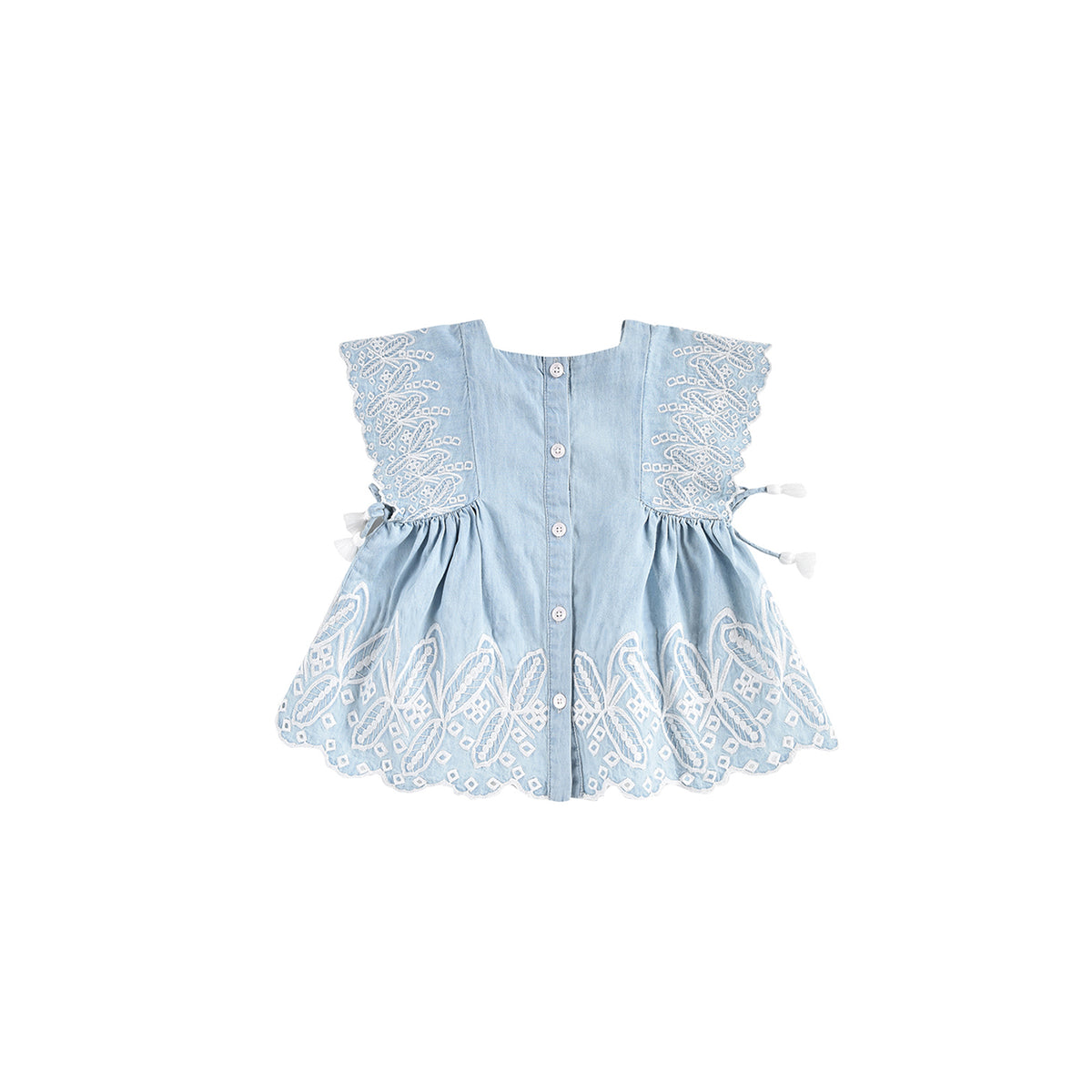 Robe Cordoba en Chambray pour Fille