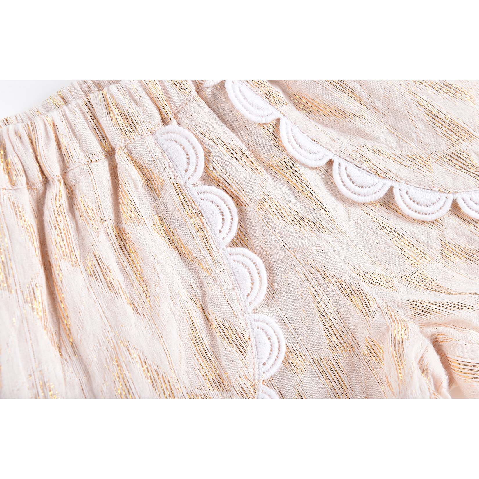 Girls Blush Psyche Lurex Shorts