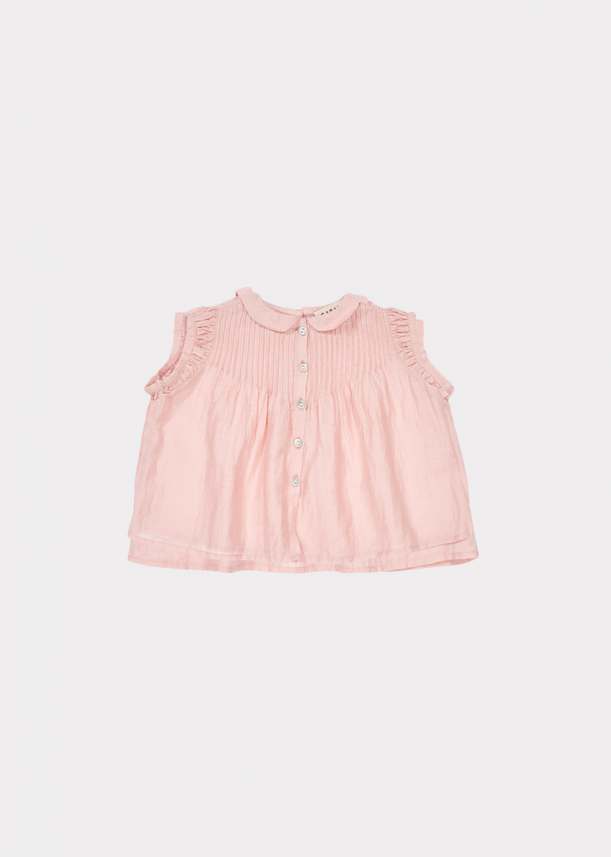 Baby Girls Pink Cotton Top